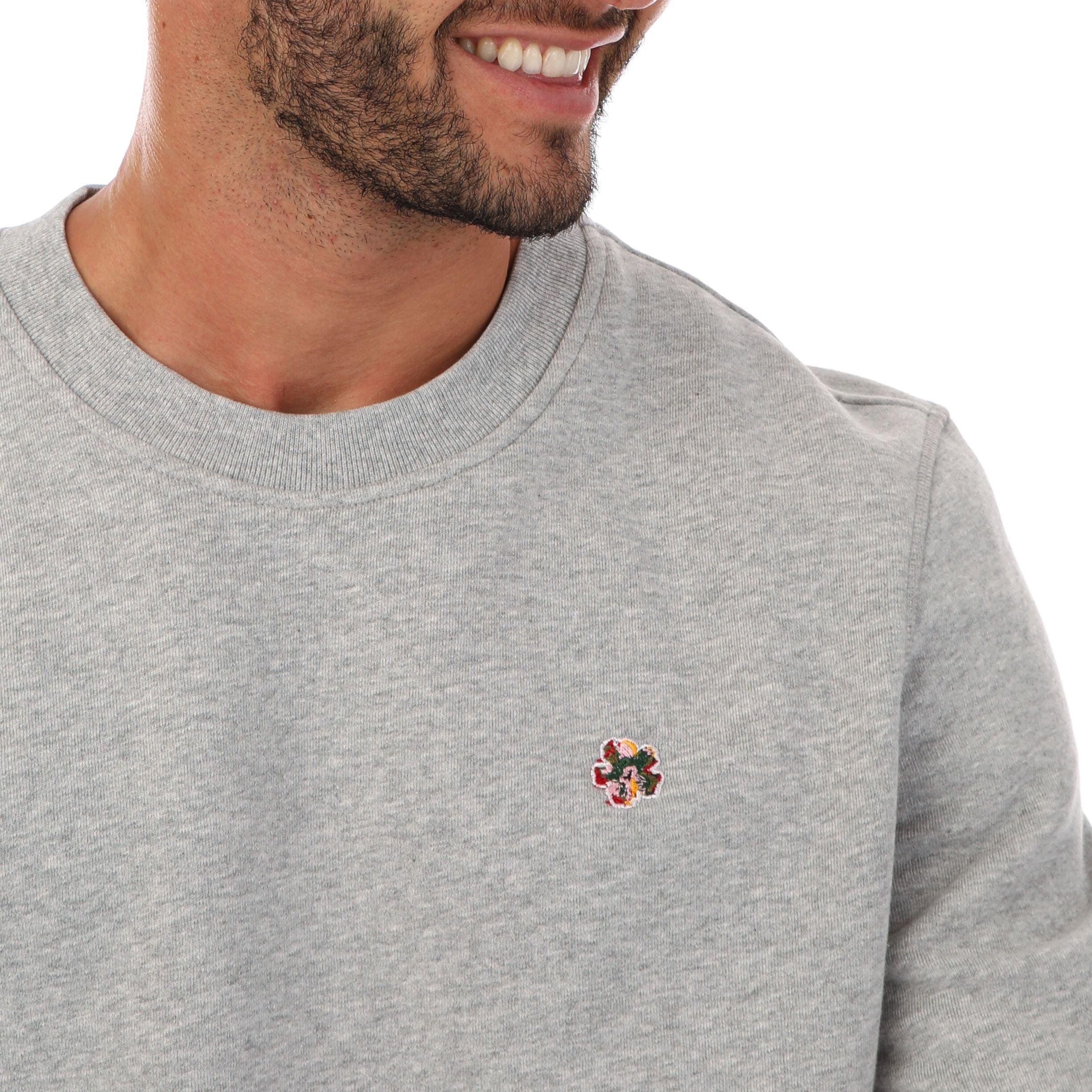 Grey - Ted Baker - Men's Hatton Crew Sweatshirt - 3