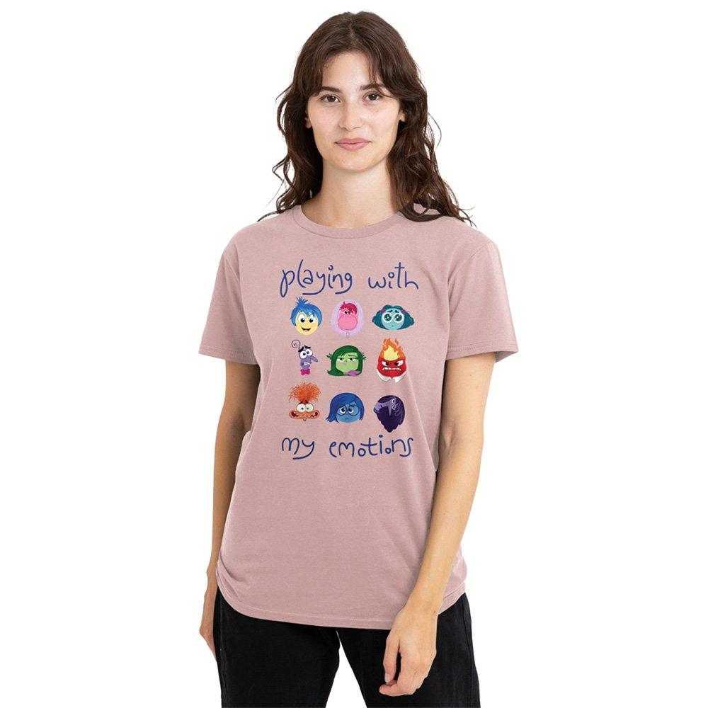 Pink - Disney - Inside Out 2 Playing With My Emotions T-Shirt - 1