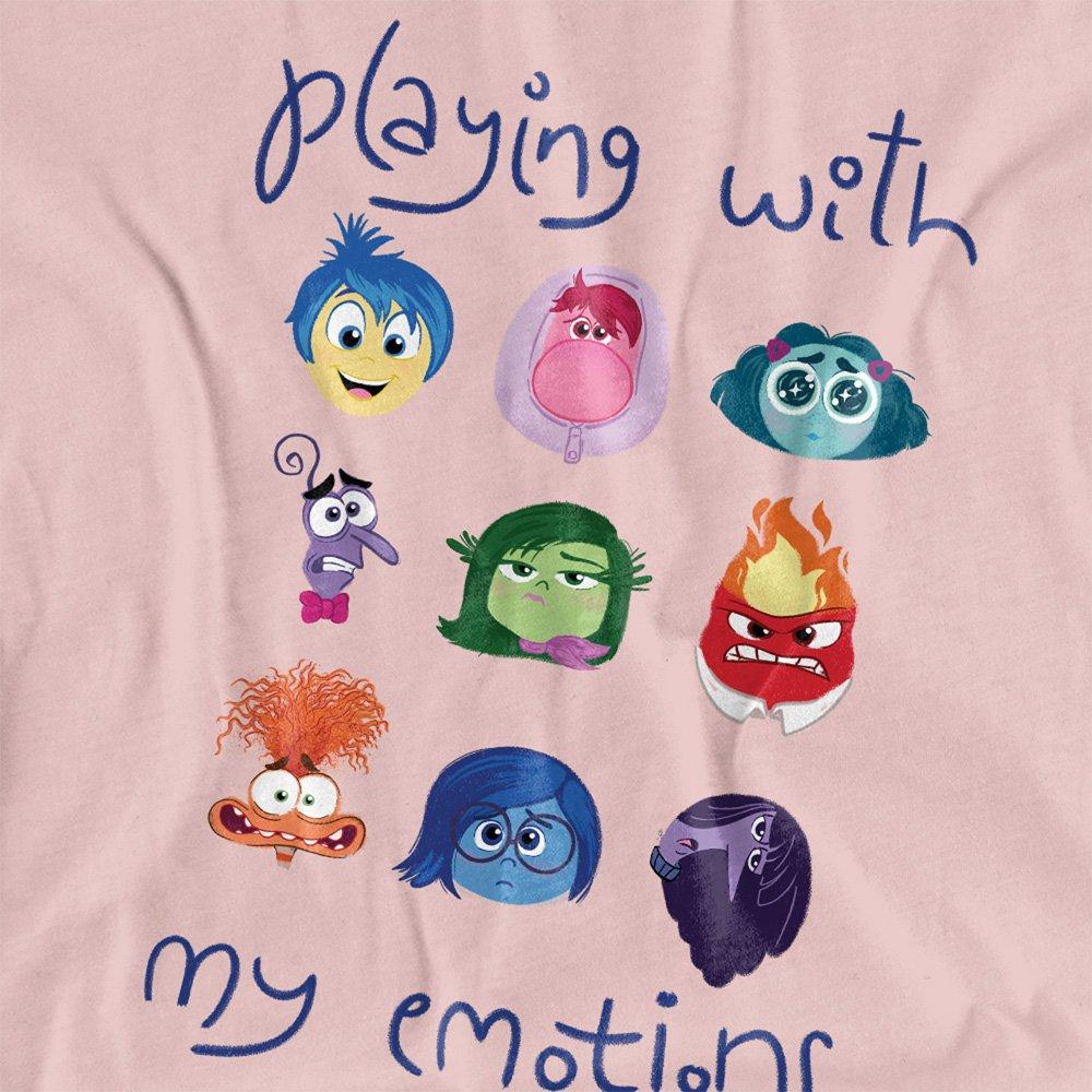 Pink - Disney - Inside Out 2 Playing With My Emotions T-Shirt - 2