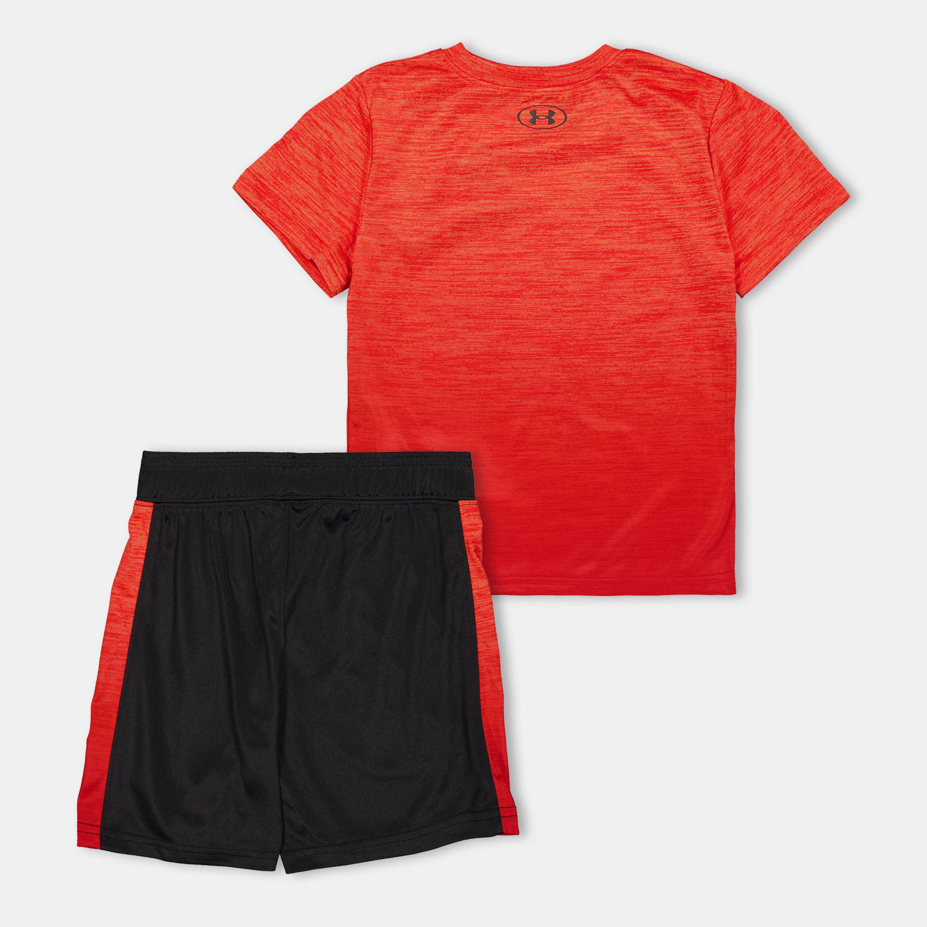 Vermelho - Under Armour - Kids' Fade Tech T-Shirt - 2