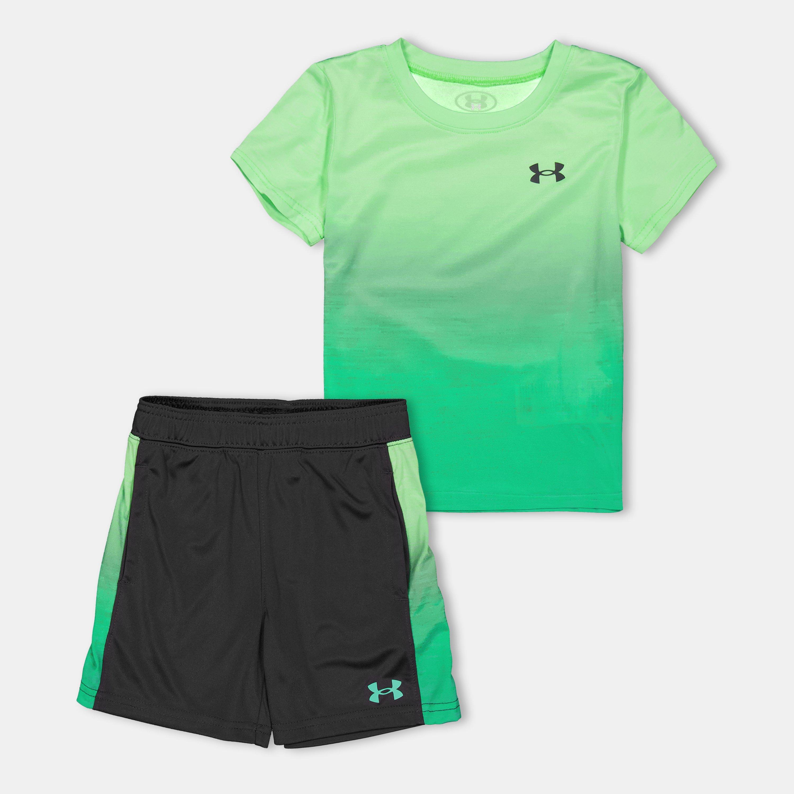 Hyper Green - Under Armour - Kids' Fade Tech T-Shirt - 1