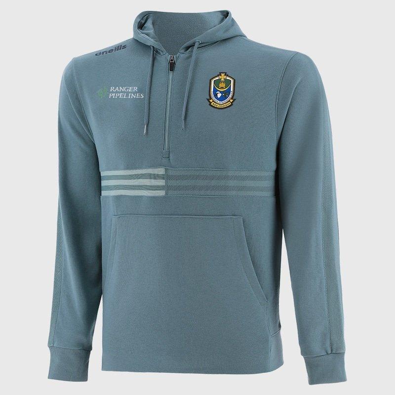 Blue/Cloud/Navy - ONeills - Roscommon Nepal Half Zip Fleece Hoodie Junior - 1