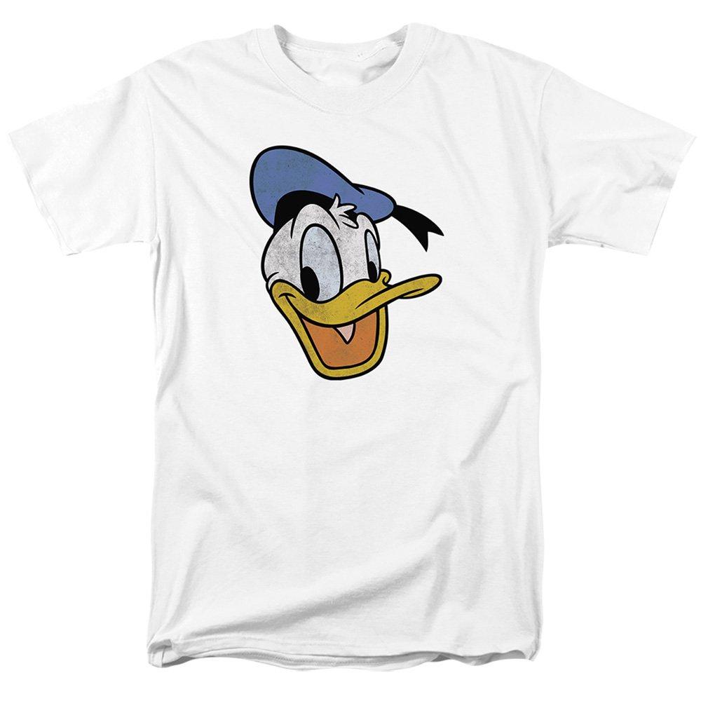 Disney  Donald Duck Face Vintage - White - MEDIUM