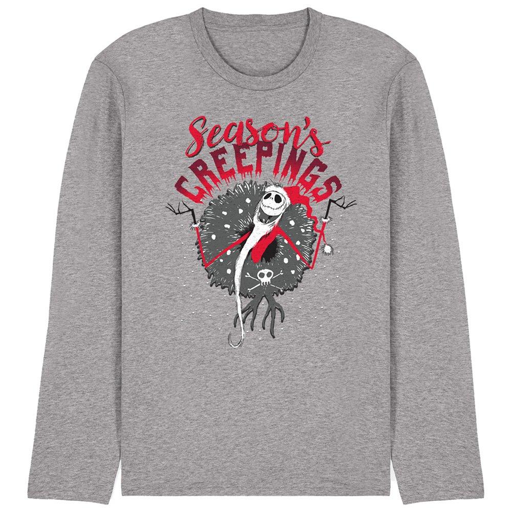 Light Grey - Disney - Nightmare Before Christmas Holiday Chills Long Tee - 1