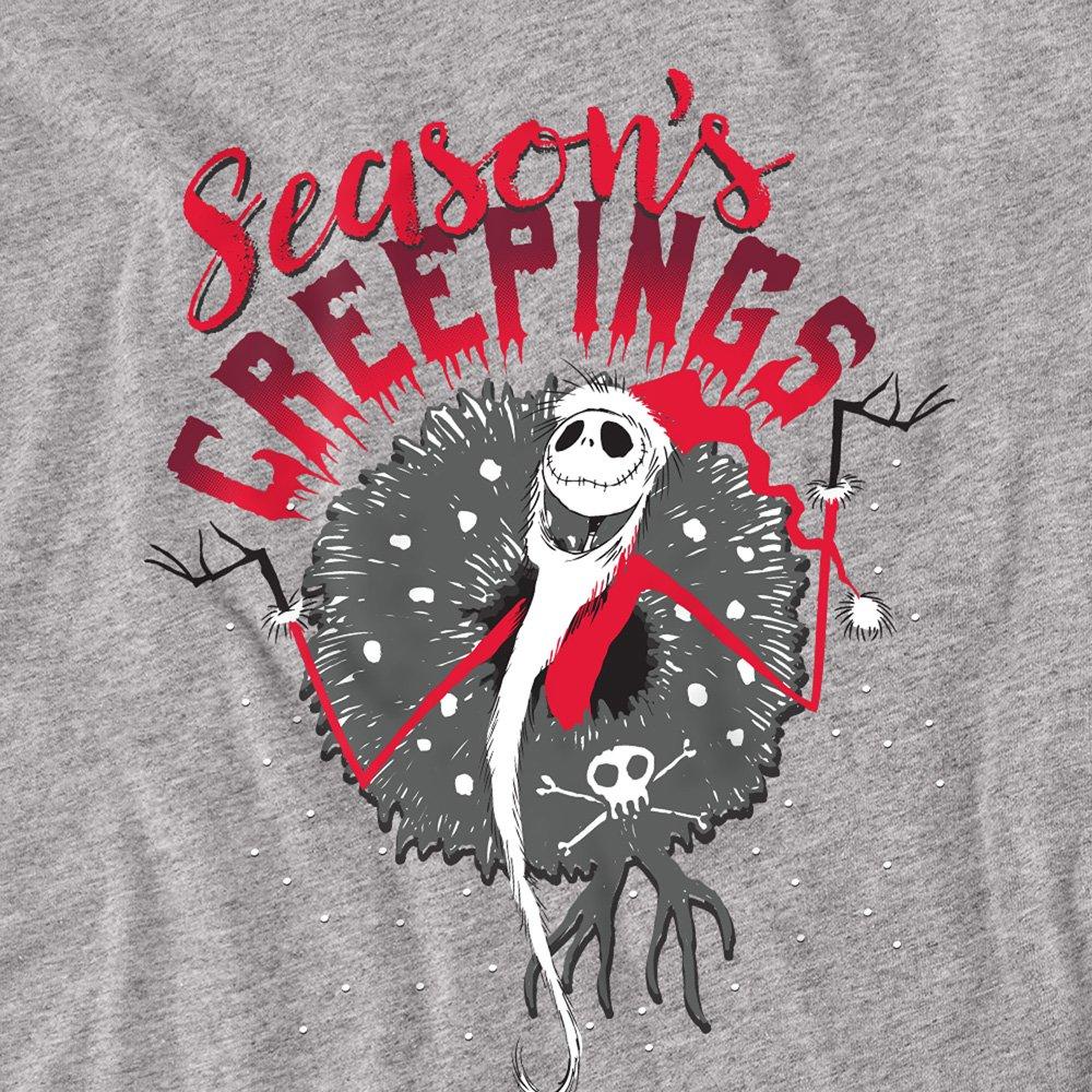 Light Grey - Disney - Nightmare Before Christmas Holiday Chills Long Tee - 2