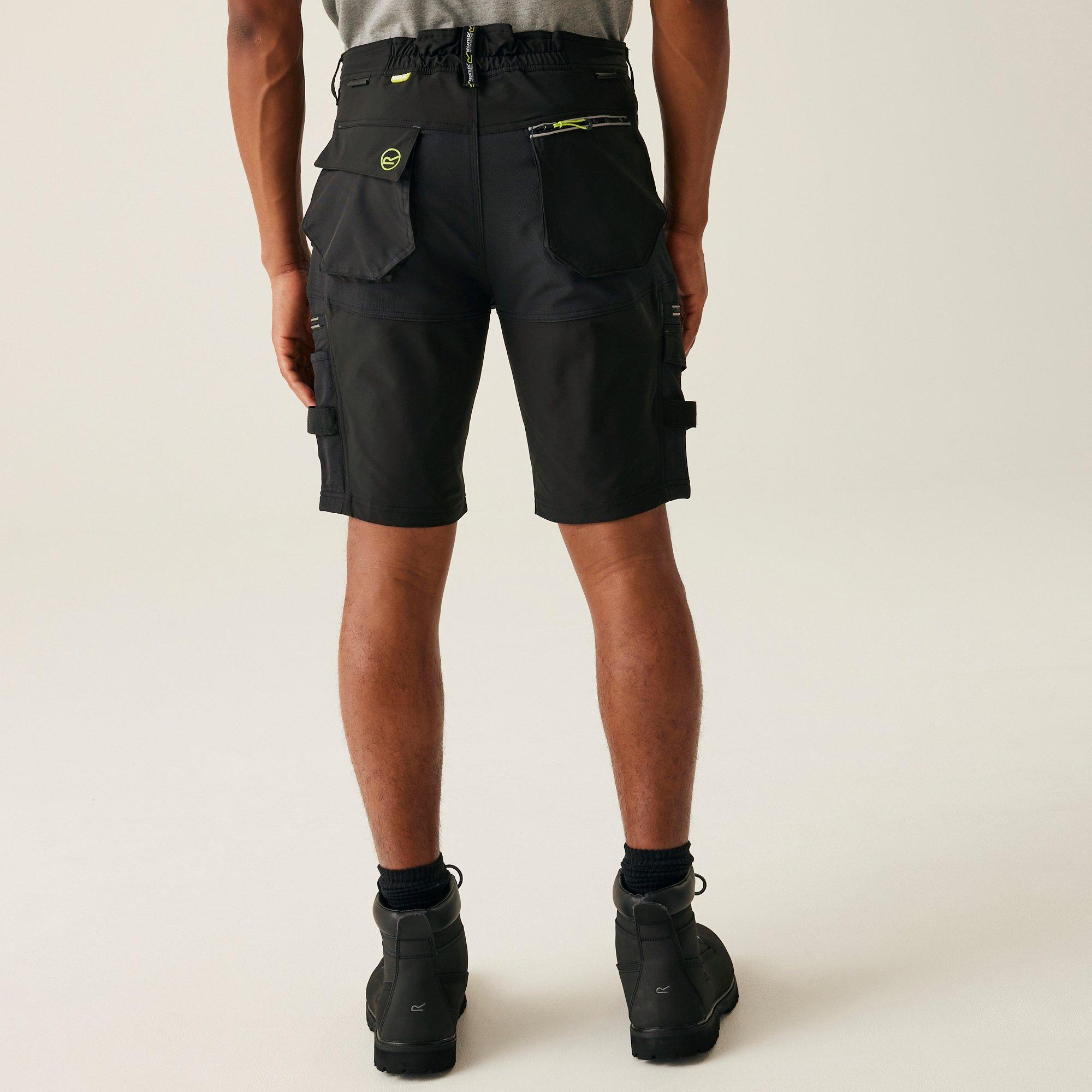 Black - Regatta - Mens Infiltrate Detachable Holster Shorts - 2