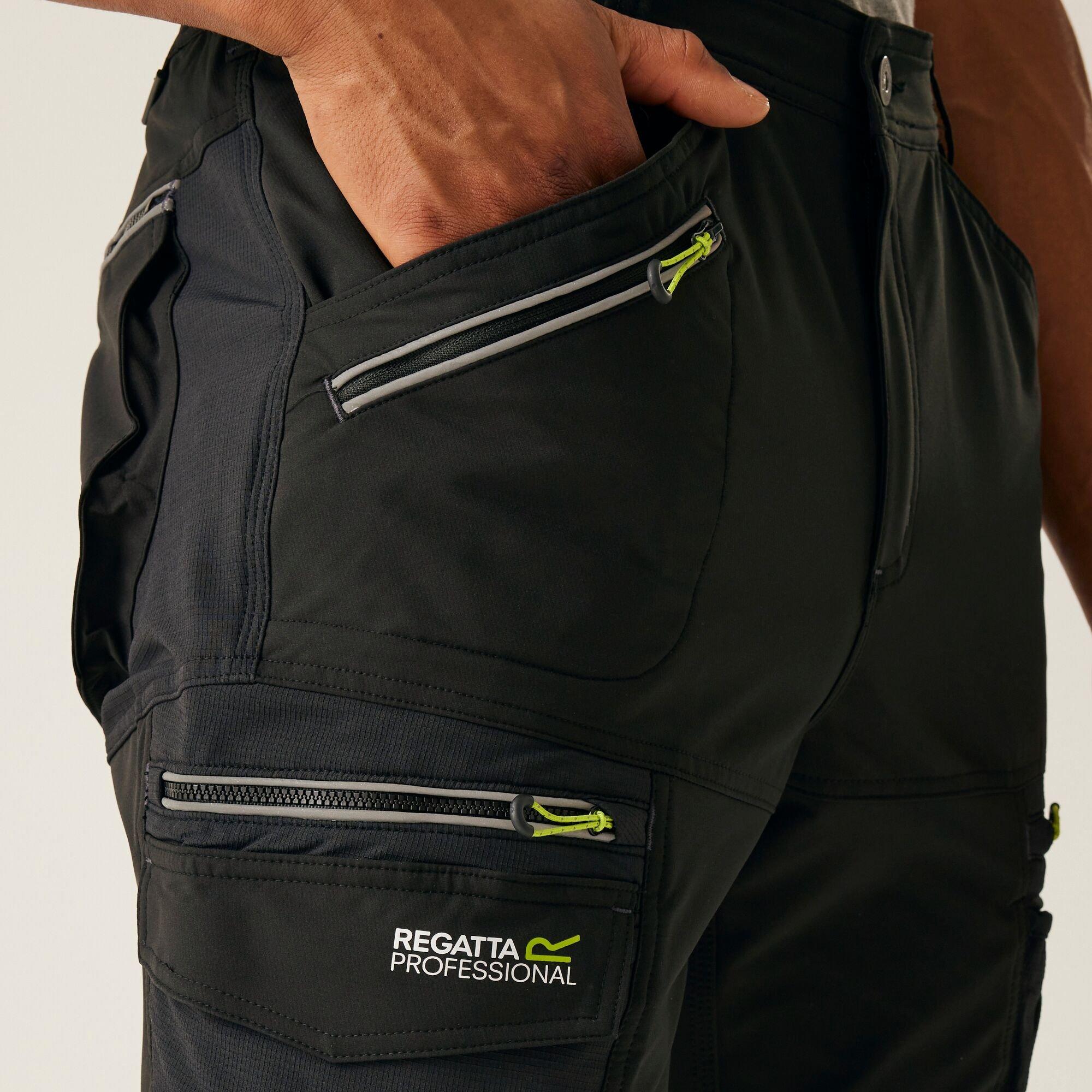 Black - Regatta - Mens Infiltrate Detachable Holster Shorts - 3