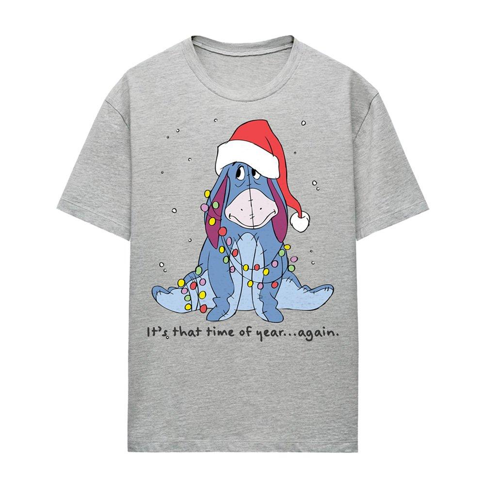 Light Grey - Disney - Winnie The Pooh Eeyore That Time Of Year Again Tee - 4