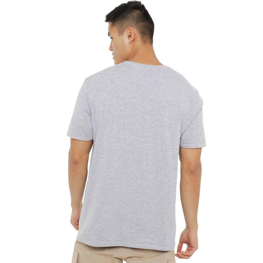 Grey Heather - Disney - Lilo & Stitch Space Anime Mens T-Shirt Grey - 3