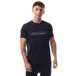 Cruyff Glossy Chest Print T-Shirt