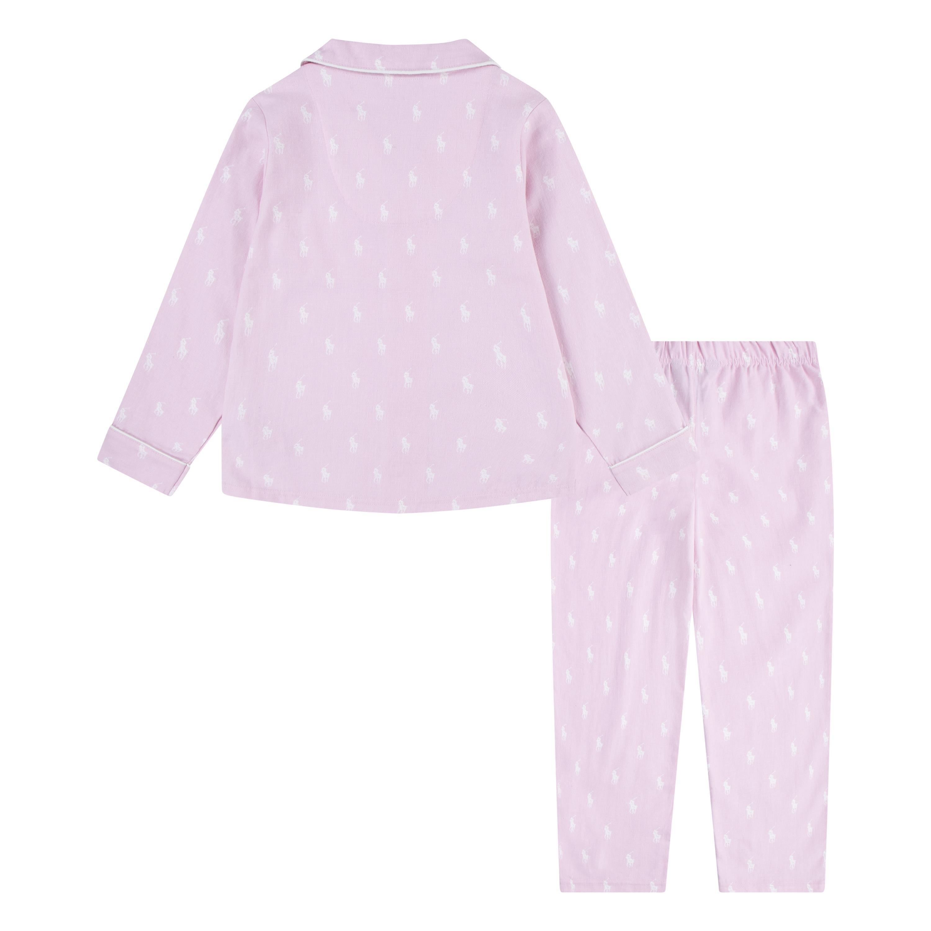 Hint Of Pink - Polo Ralph Lauren - Kids' Long-Sleeve Pyjama Set - 2