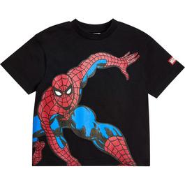 Character Spiderman Graphic T shirt