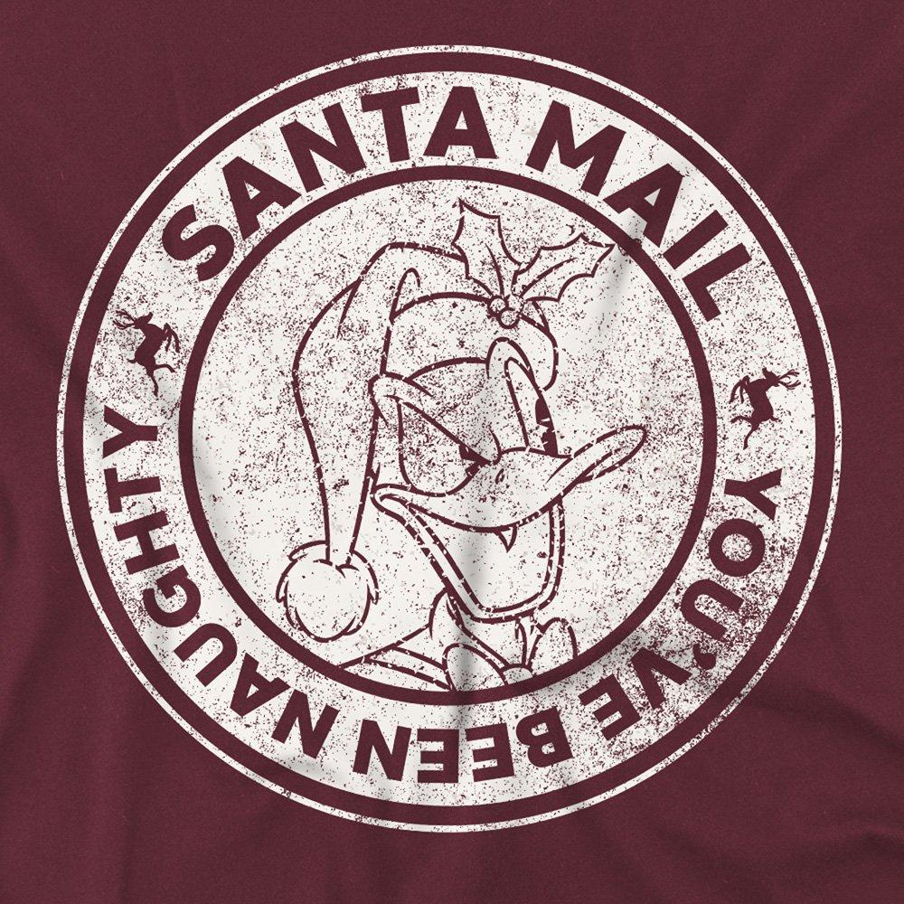Red - Disney - Donald Duck Vintage Naughty List Christmas T-Shirt - 2