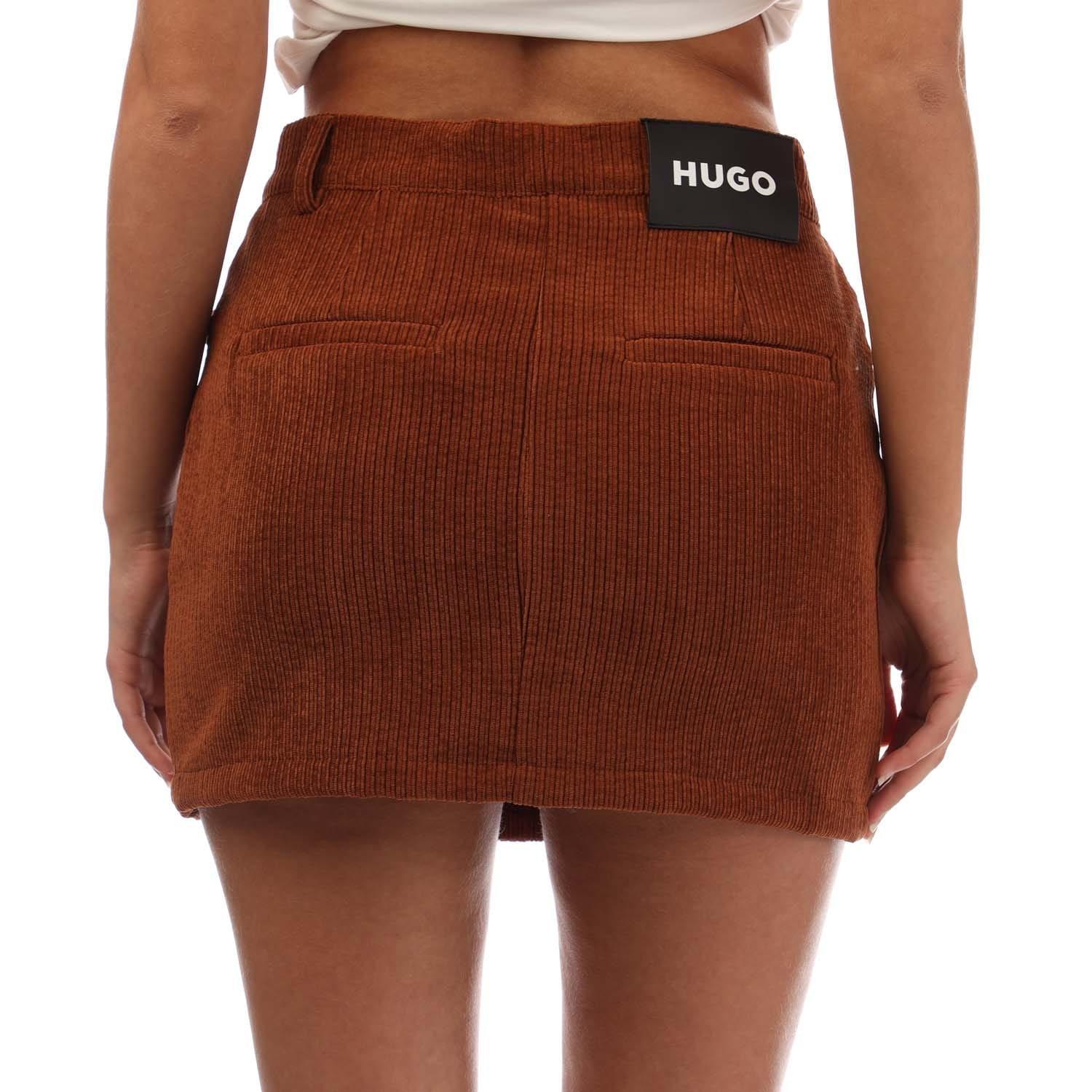 Brown - Hugo - Rulika-1 Skirt - 2