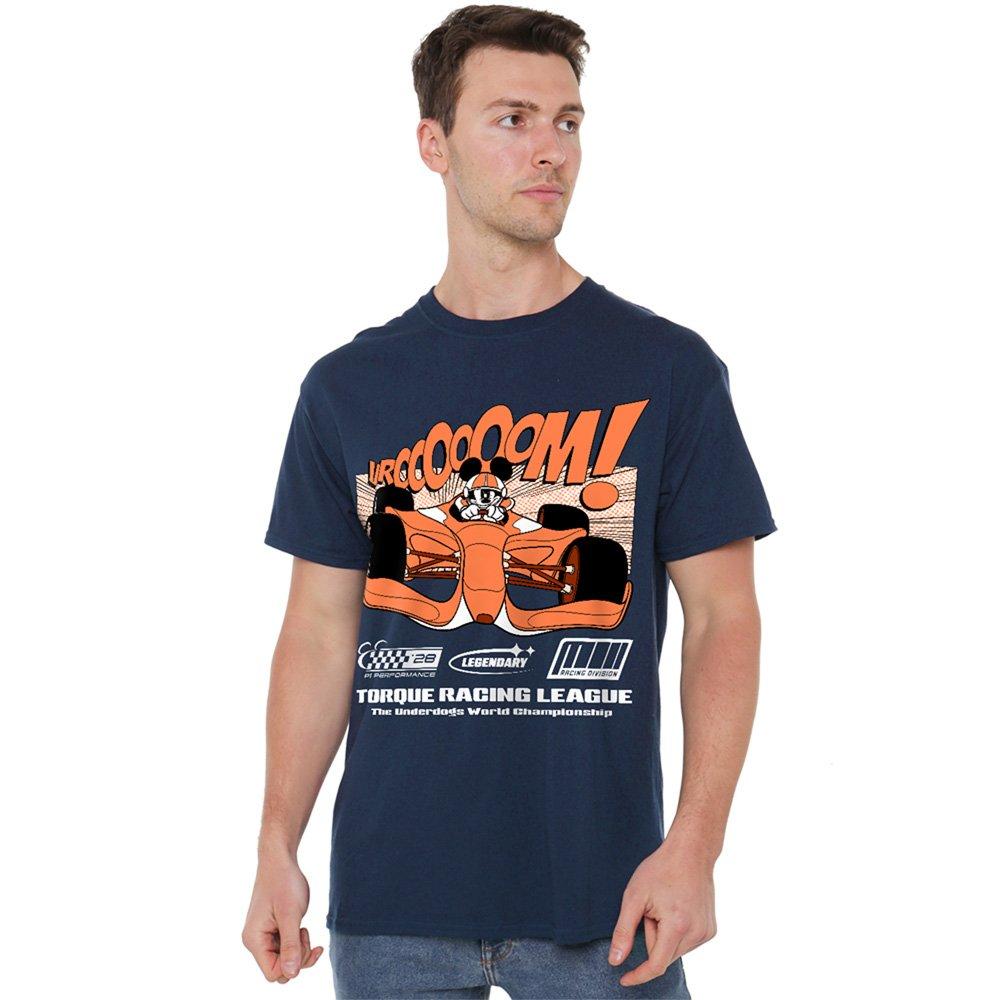 Navy - Disney - Mickey Mouse Racing Comic T-Shirt Deep Navy - 1
