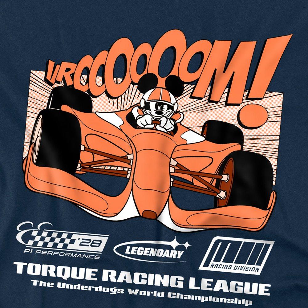 Navy - Disney - Mickey Mouse Racing Comic T-Shirt Deep Navy - 2