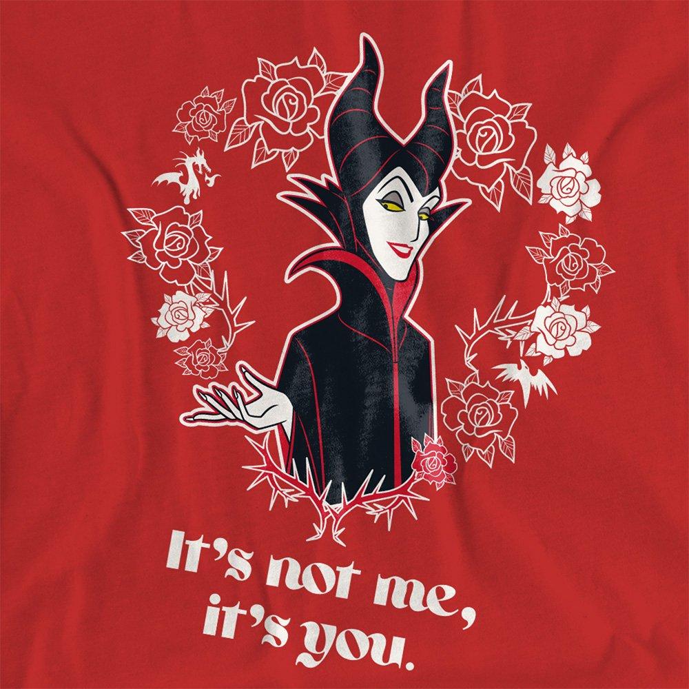 Red - Disney - Maleficent Roses T-Shirt Red - 2
