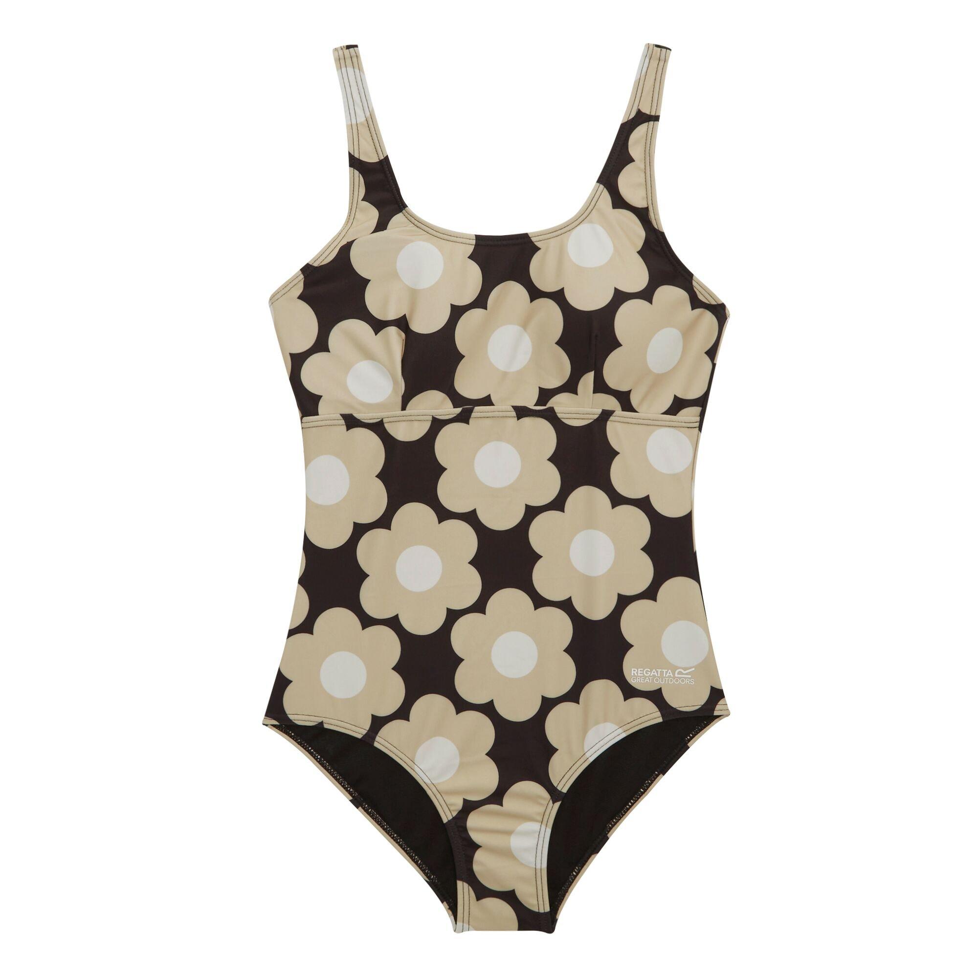 Black Sixties D - Regatta - Women's Orla Kiely One Piece Swimsuit - 1