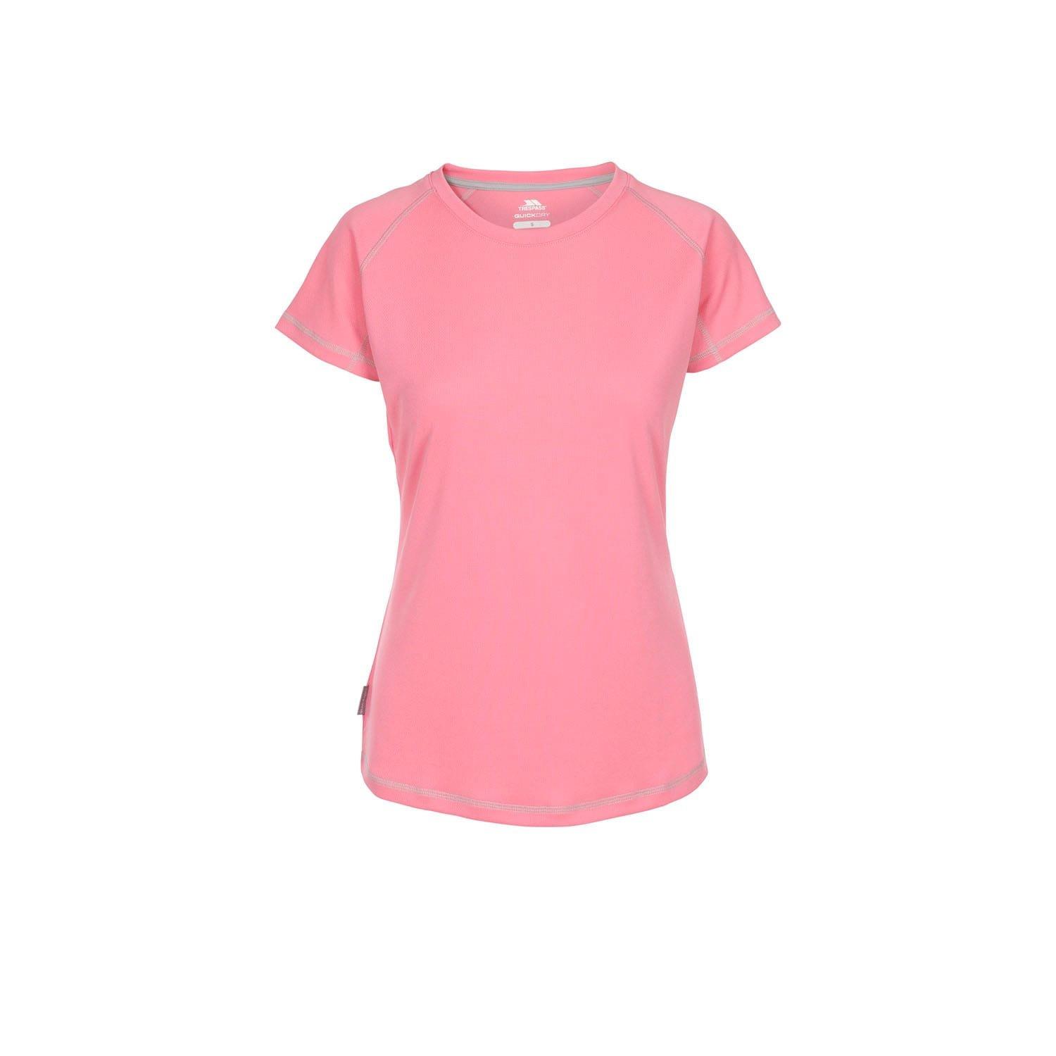 Pink - Trespass - Viktoria Active T-Shirt - 1