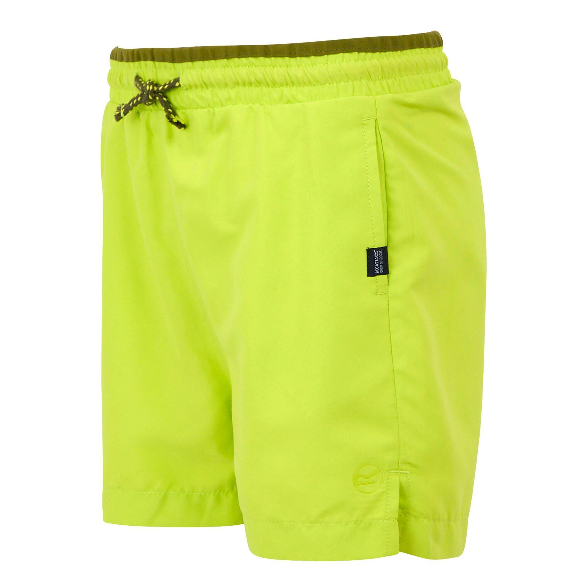 Wild Lime - Regatta - Kids' Skander III Swim Shorts - 7