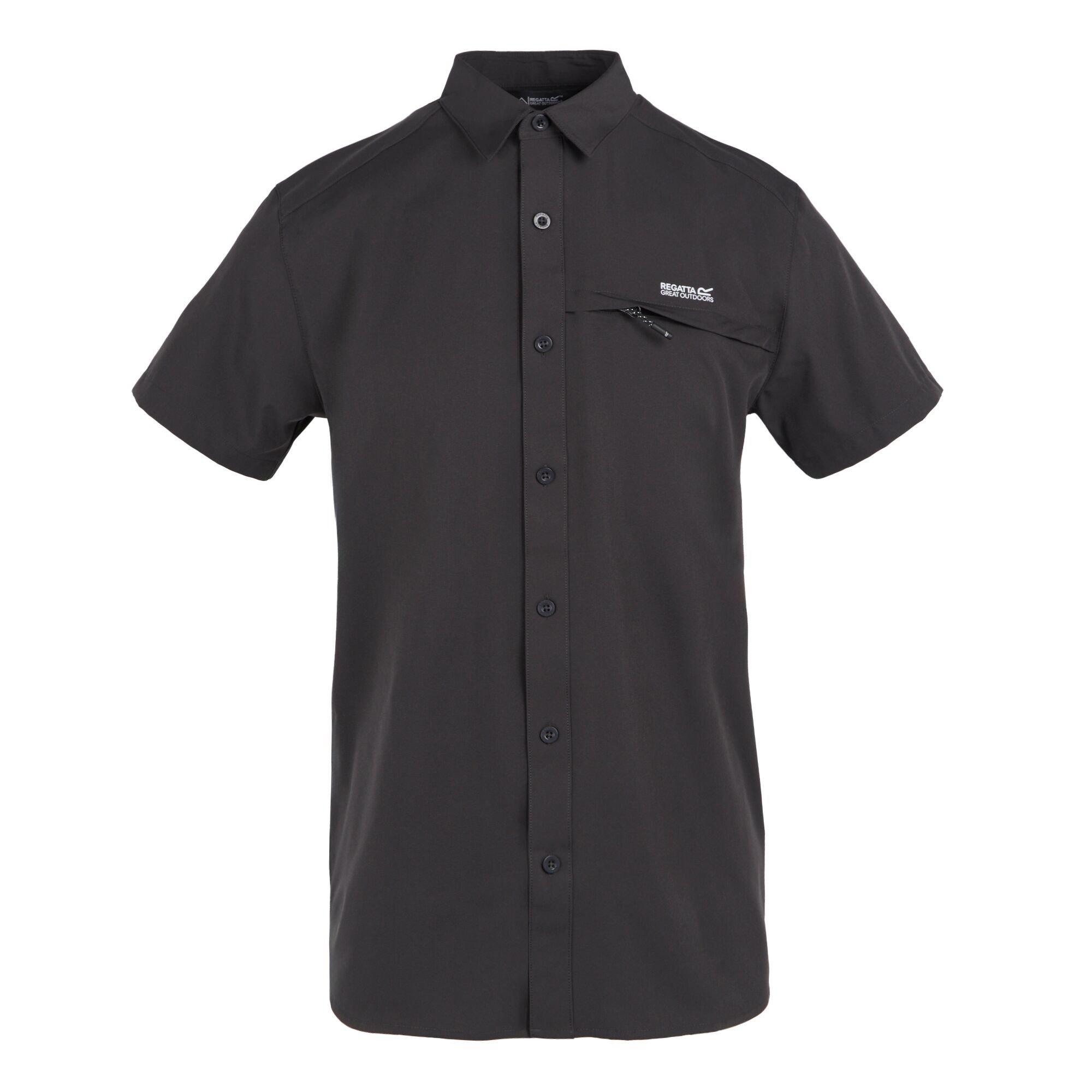 Ash - Regatta - Travel Packaway Short Sleeve Shirt