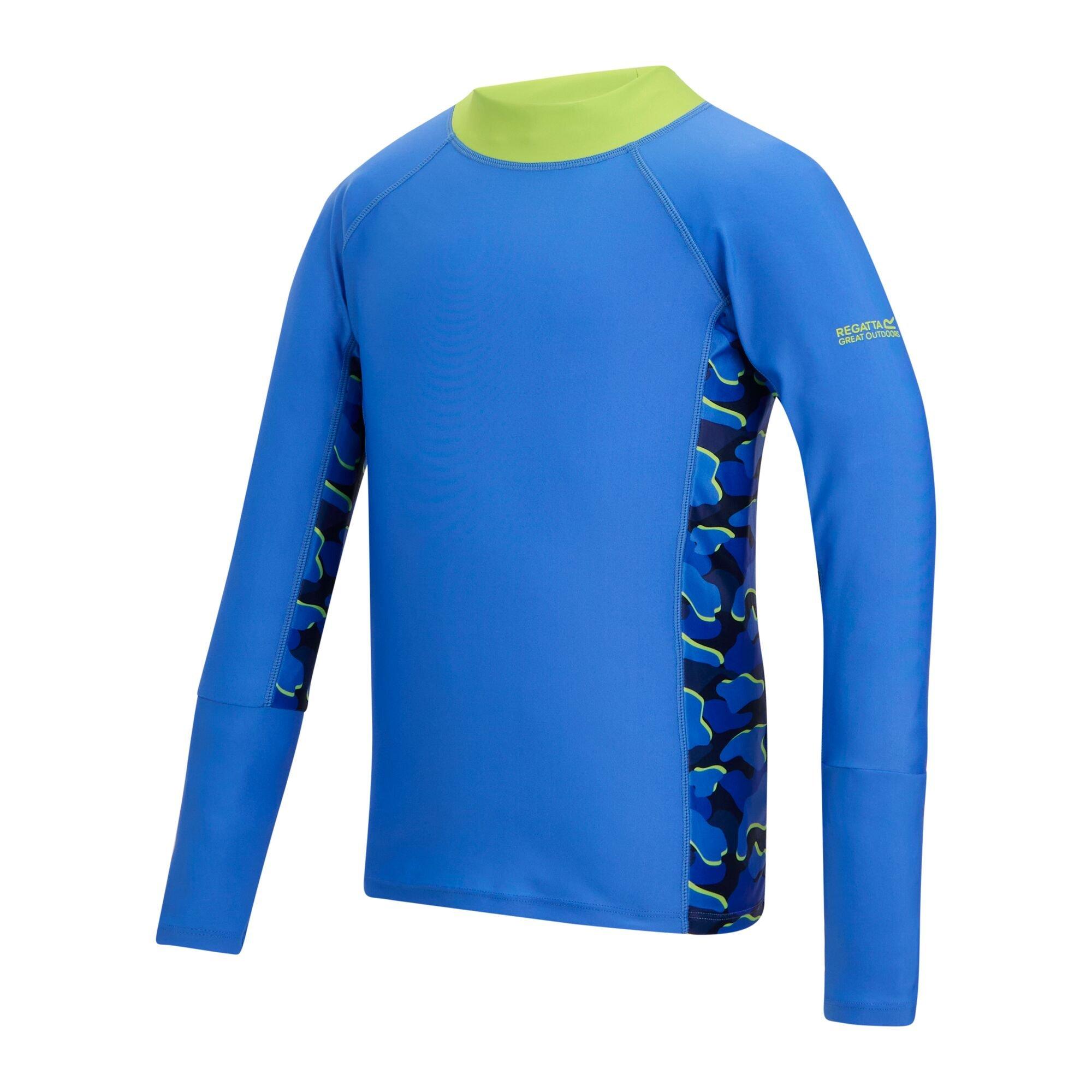 Sonicbluecam - Regatta - Kids Hoku II UPF 50+ Swim Top - 7