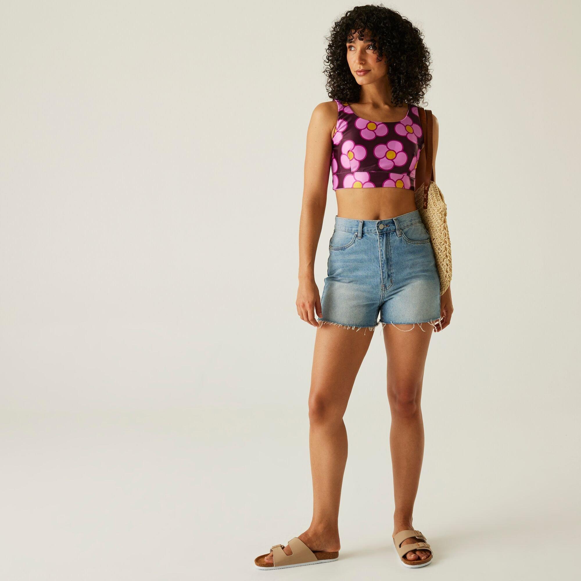 Spinning Flower - Regatta - Womens Orla Reversible Bikini Set - 6