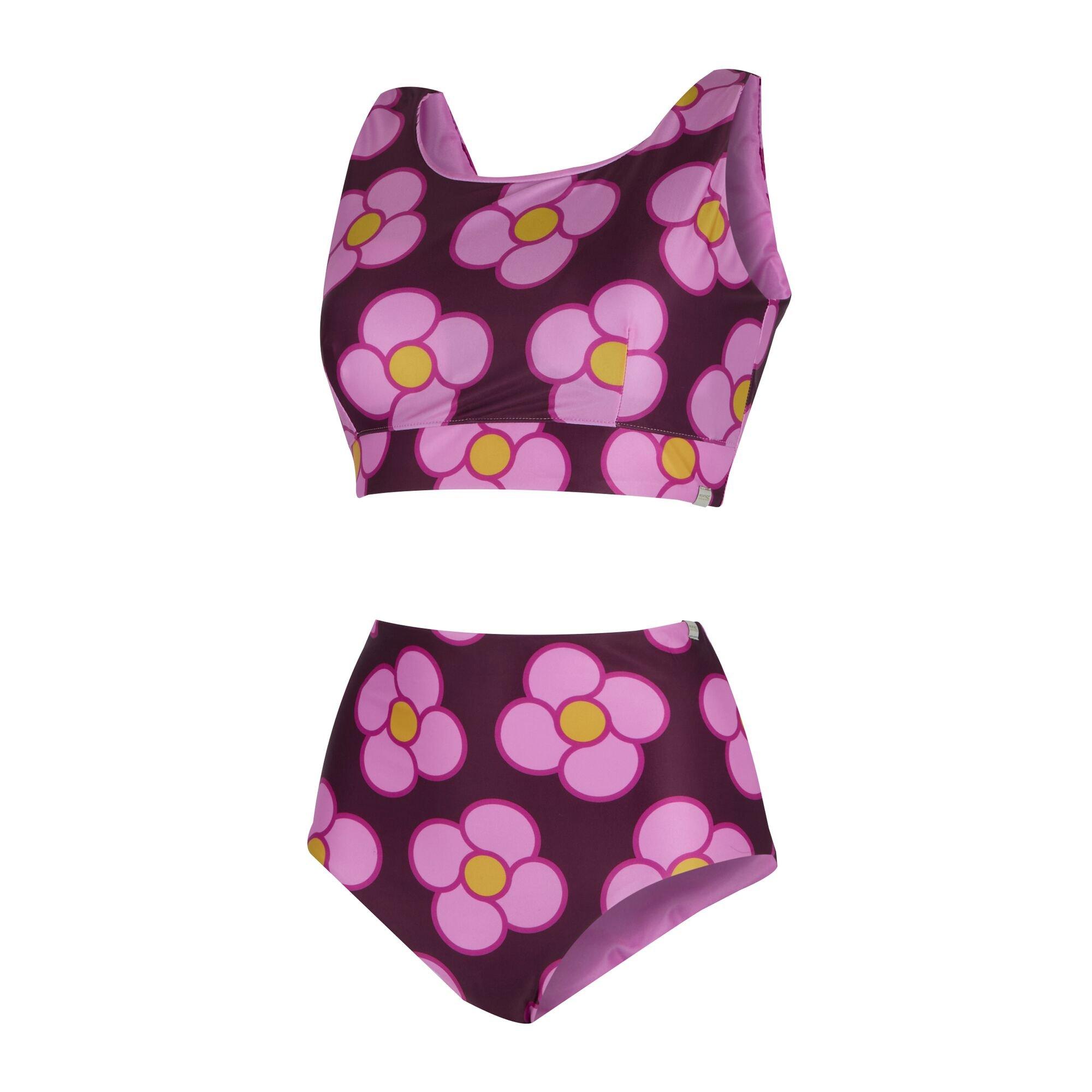 Spinning Flower - Regatta - Womens Orla Reversible Bikini Set - 9
