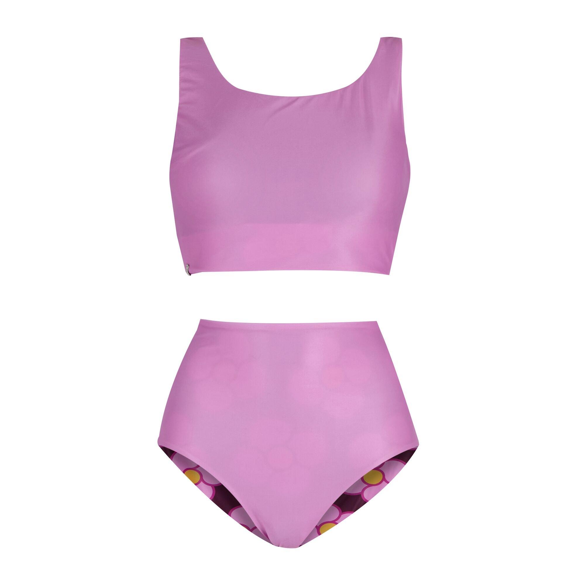 Spinning Flower - Regatta - Womens Orla Reversible Bikini Set - 10