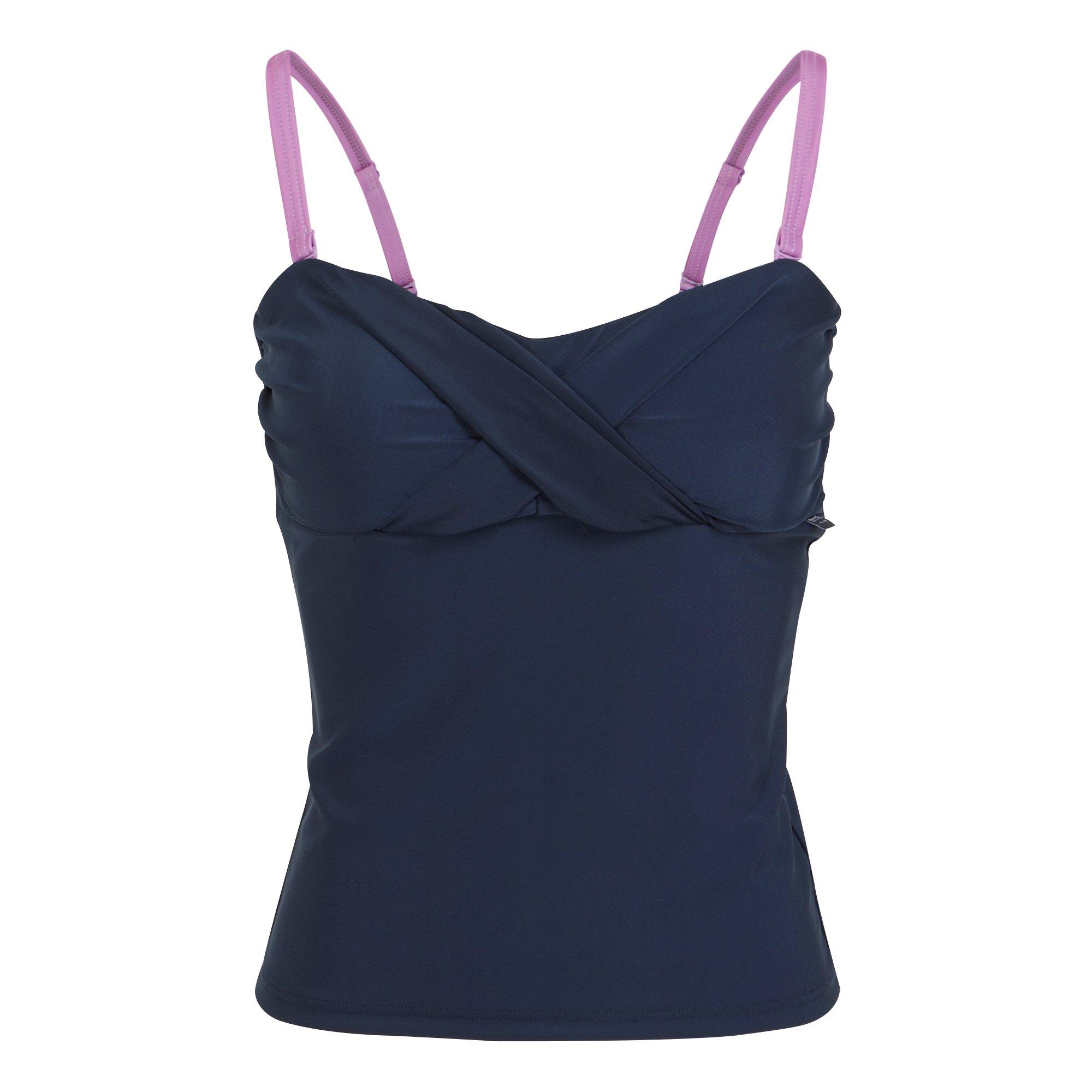Navy/Radiant Or - Regatta - Women's Aceana Balconette Tankini - 5