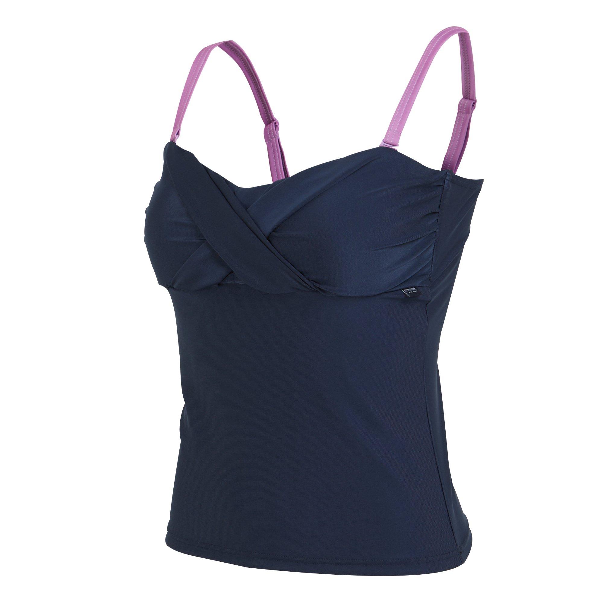 Navy/Radiant Or - Regatta - Women's Aceana Balconette Tankini - 8