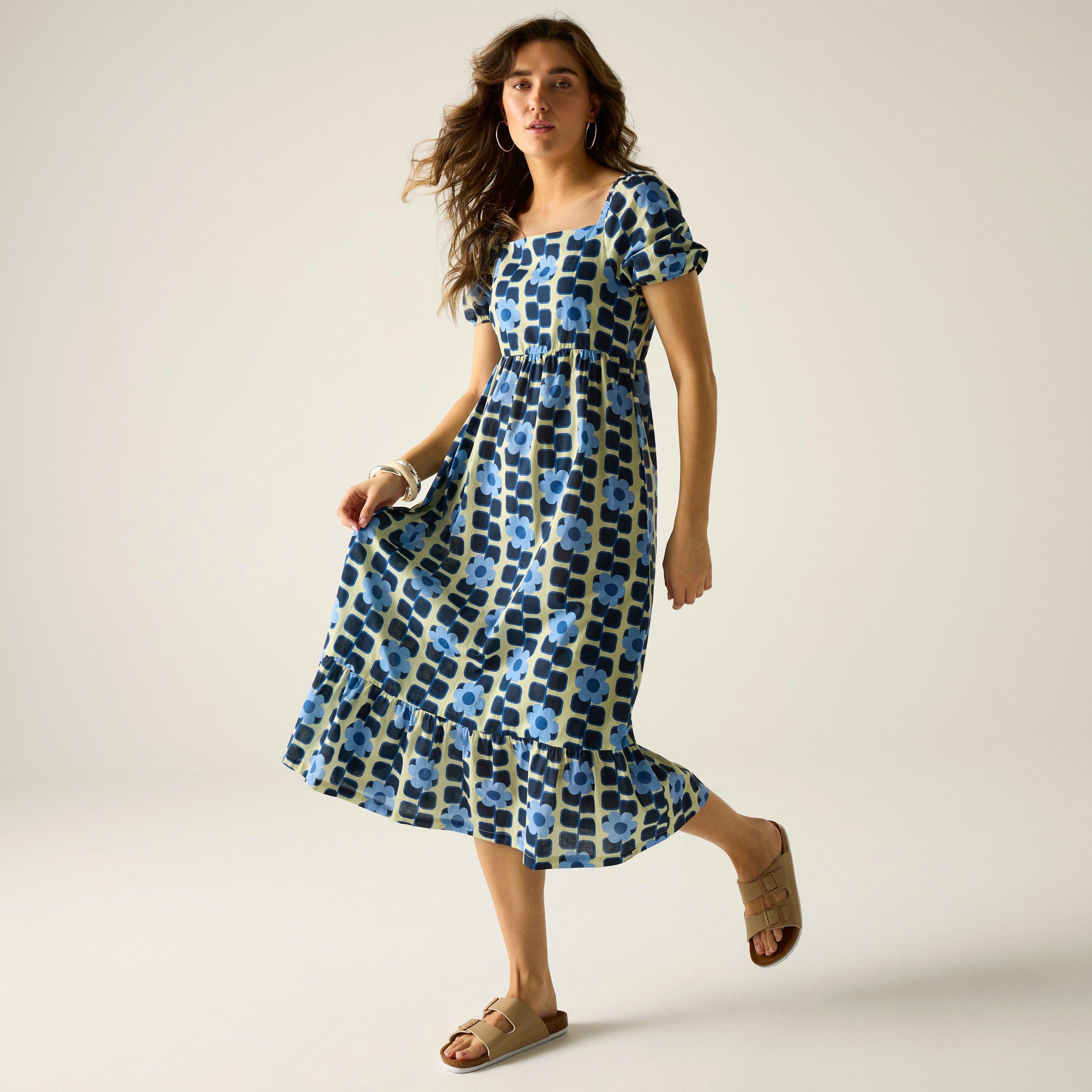 Gintsqflwrbl - Regatta - Orla Kiely Midi Summer Dress - 1