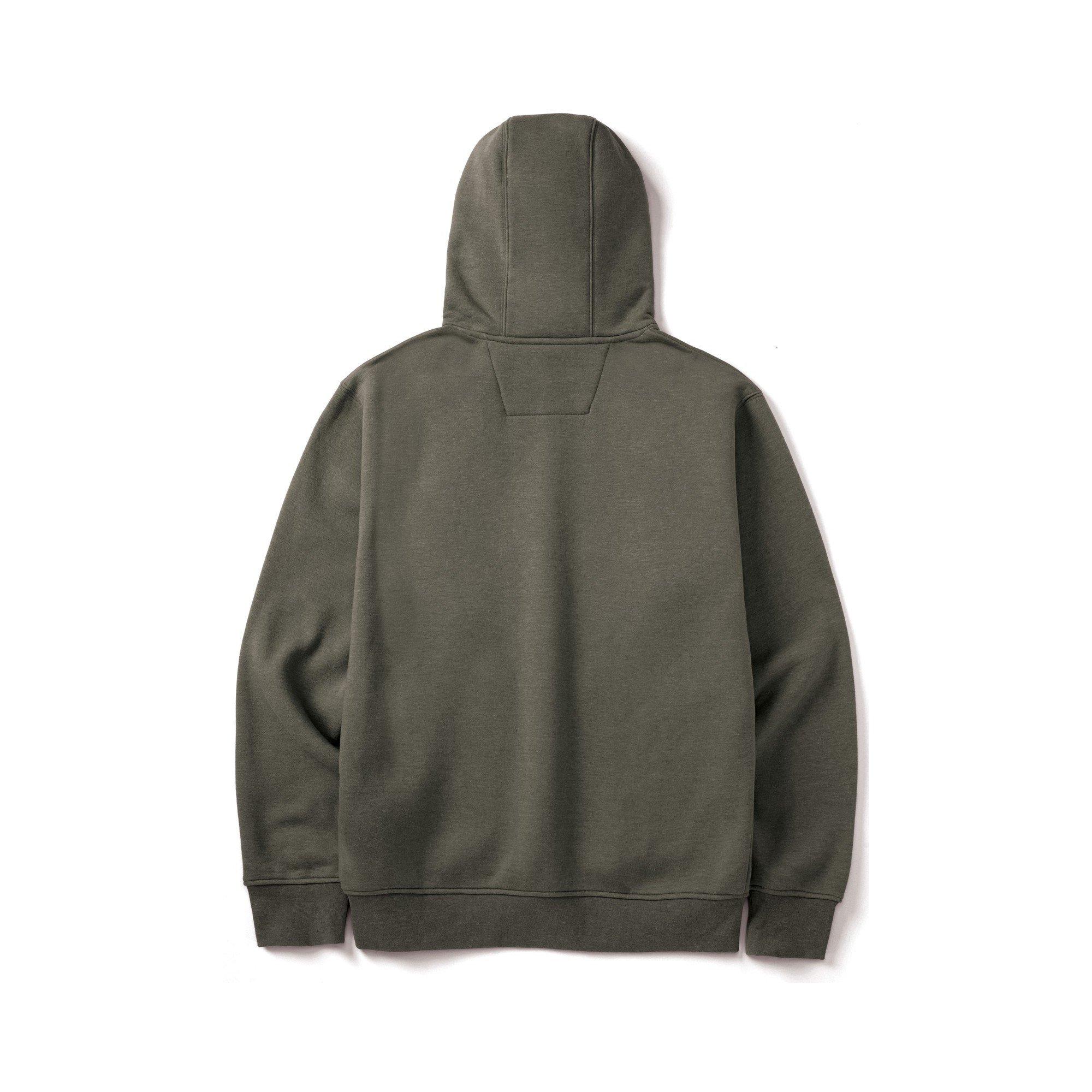 Army Moss Heath - Caterpillar - Trademark Hooded Sweatshirt - 2