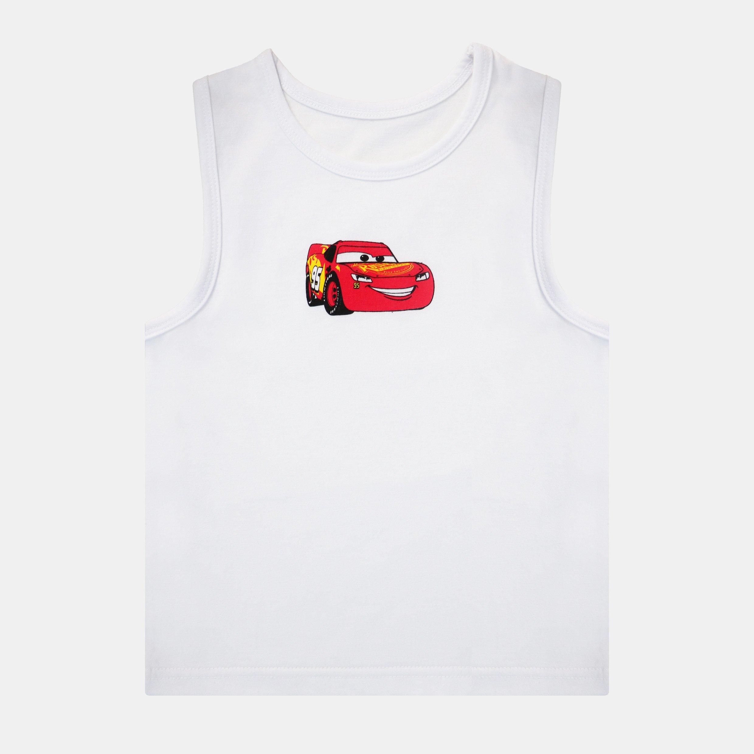 Coches - Character - Kids' Graphic Crew Neck Cami Top - 2