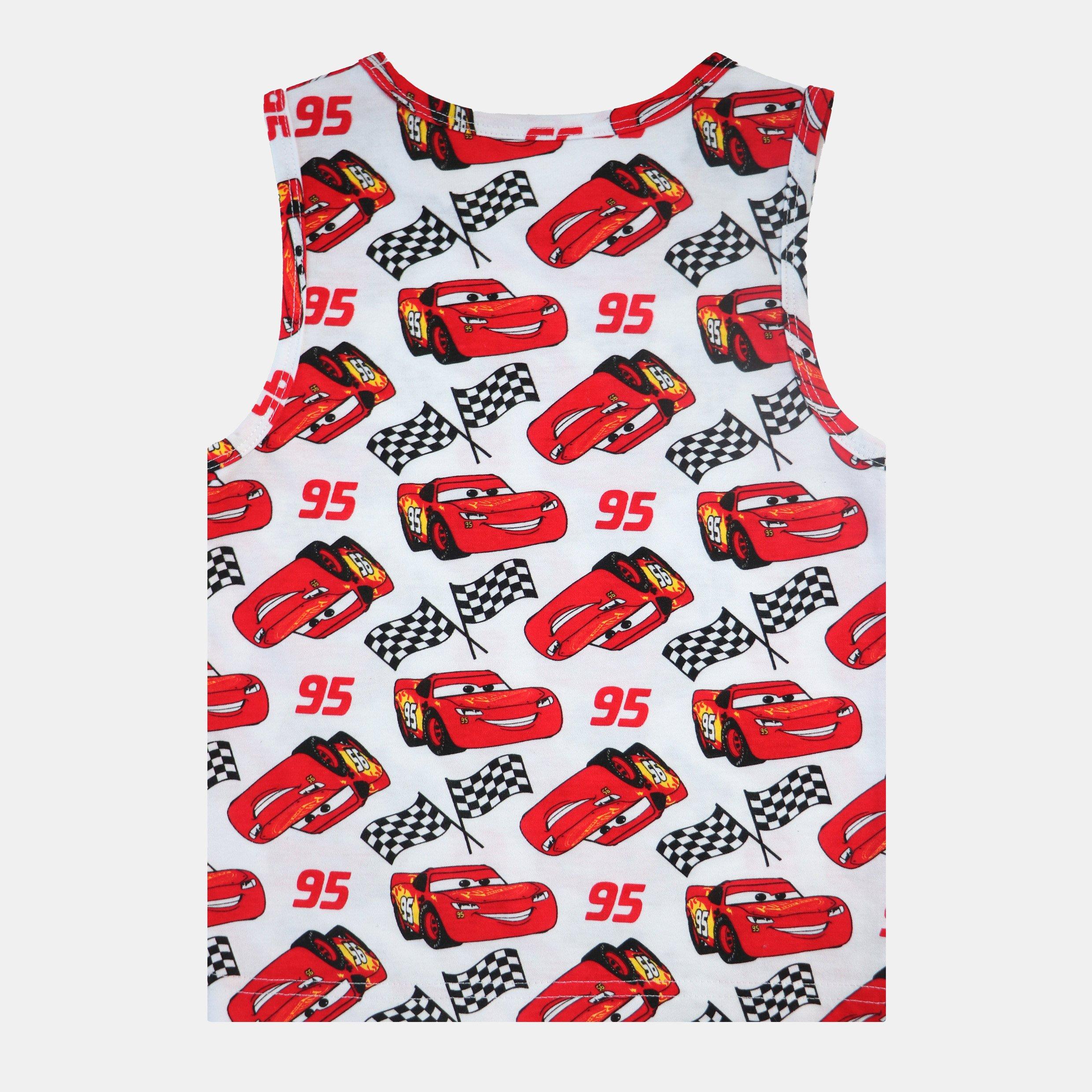 Coches - Character - Kids' Graphic Crew Neck Cami Top - 5