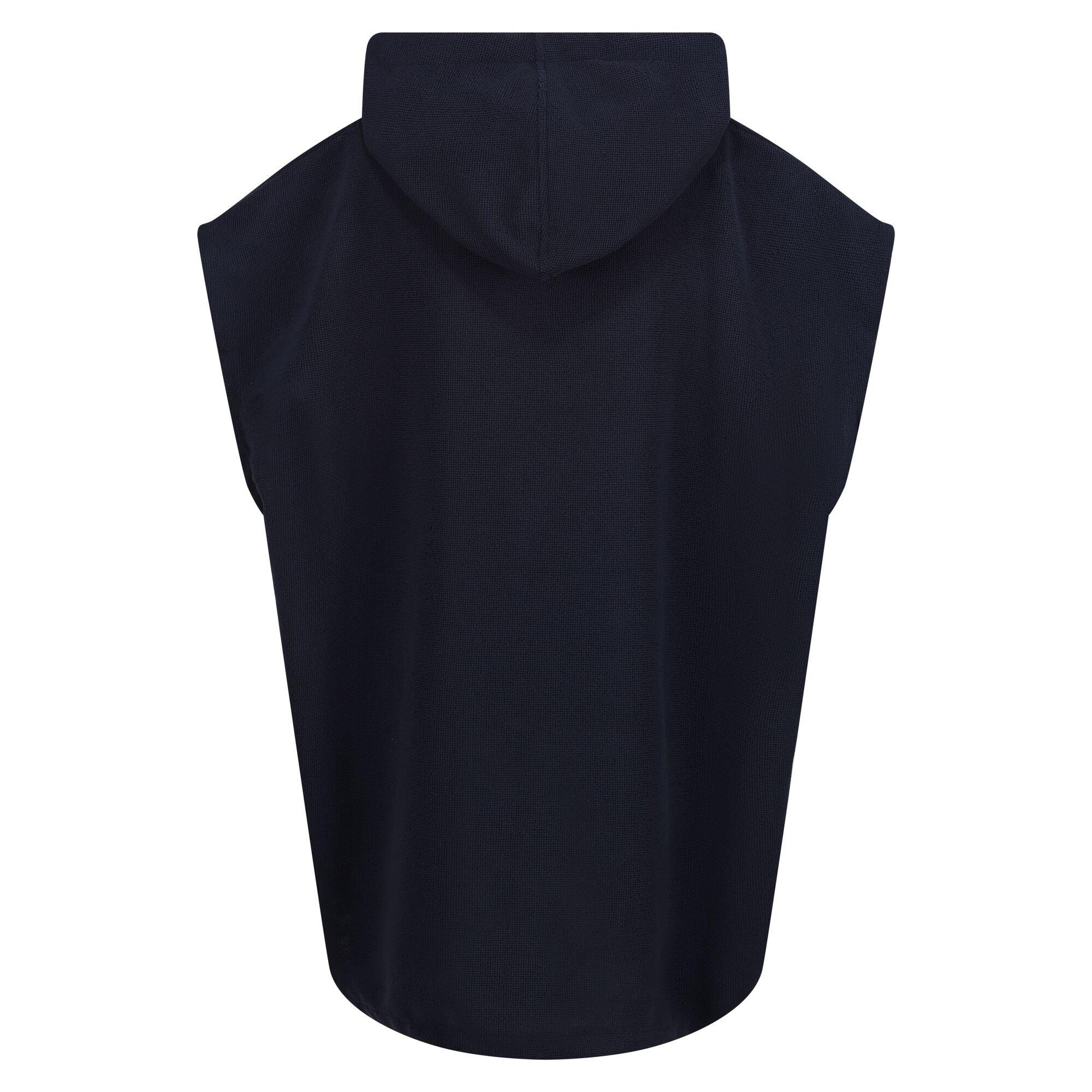 Navy - Regatta - Kids Towel Robe - 3