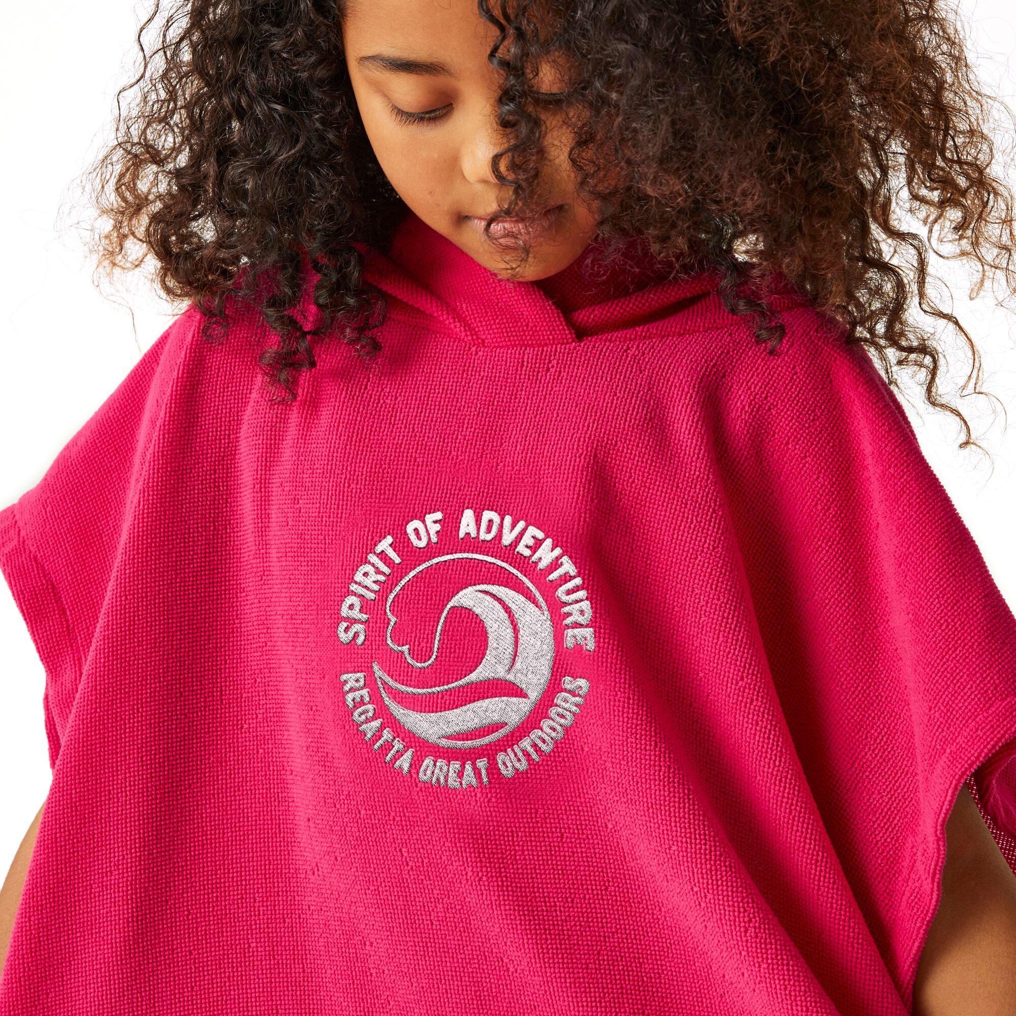 Pink Potion - Regatta - Kids Towel Robe - 4
