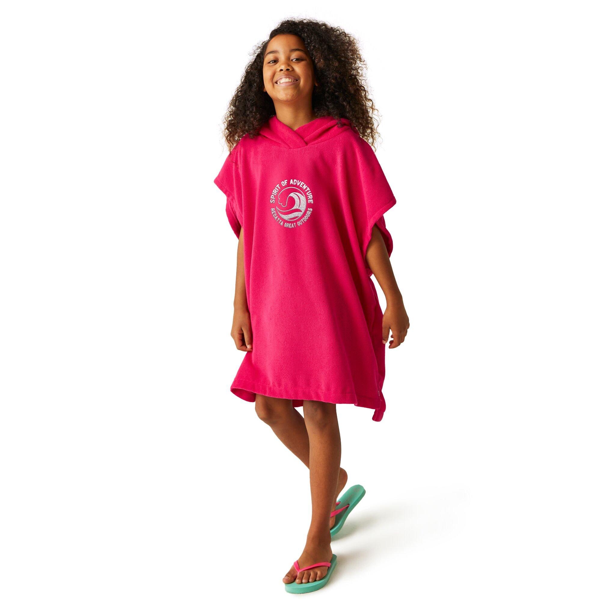 Pink Potion - Regatta - Kids Towel Robe - 5