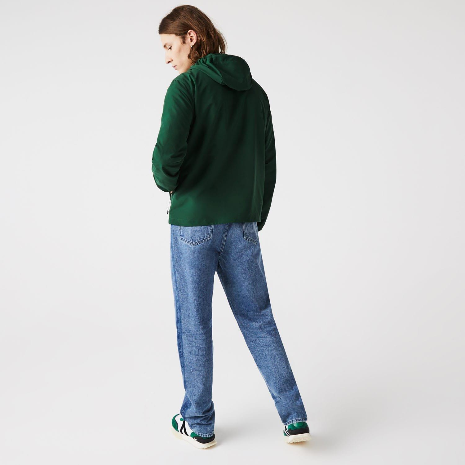 Green - Lacoste - Water-Resistant Bomber Jacket - 2