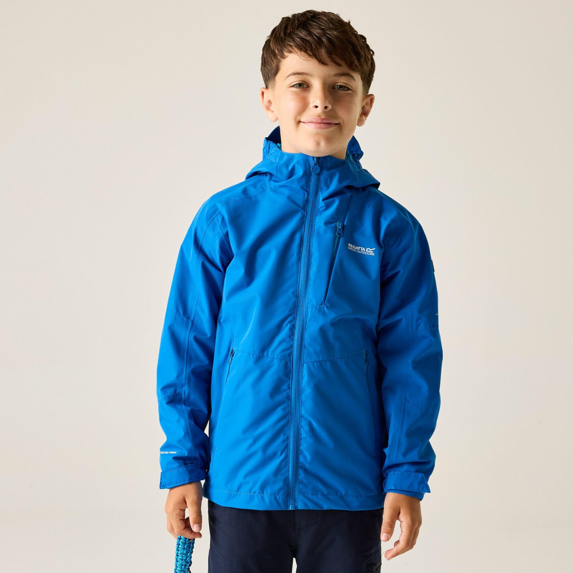 Regatta Boys Junior Calderdale Iii Waterproof Shell - Olympian Blu - 13 Years