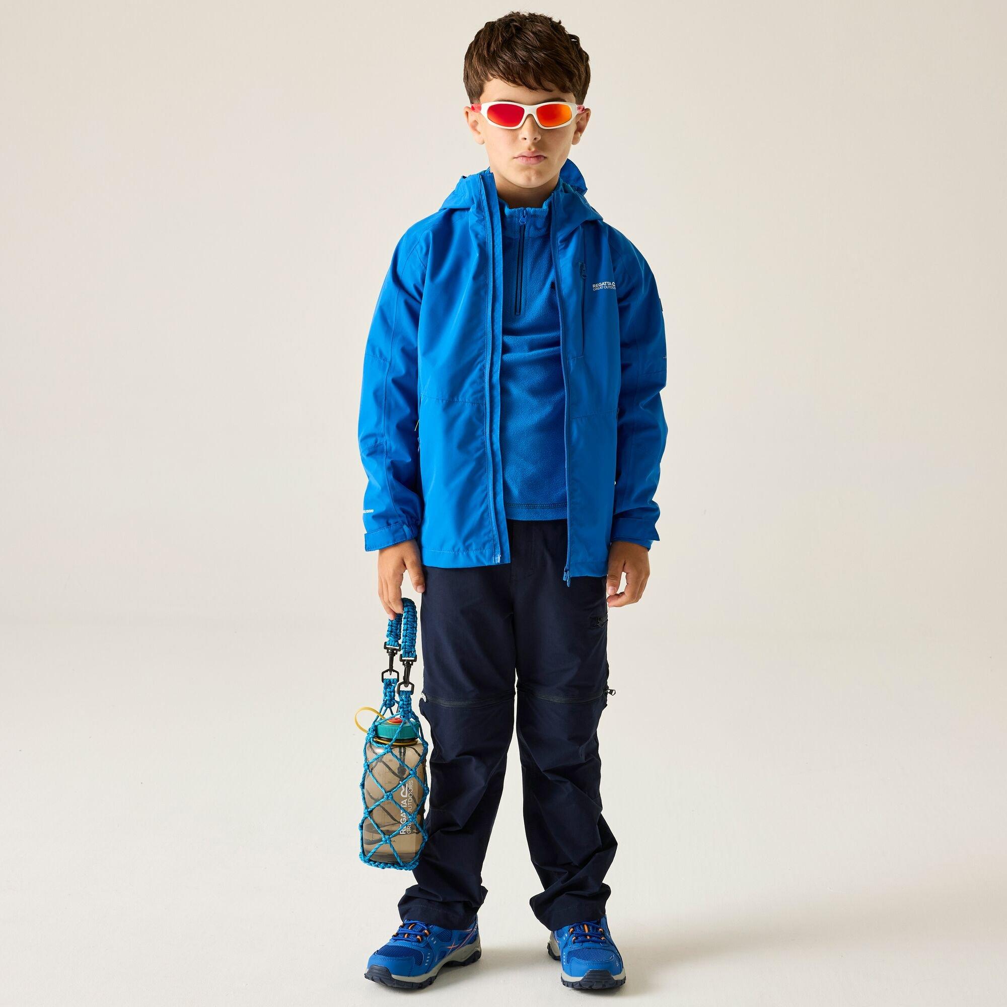 Olympian Blu - Regatta - Kids Calderdale III Waterproof Isotex Jacket - 3