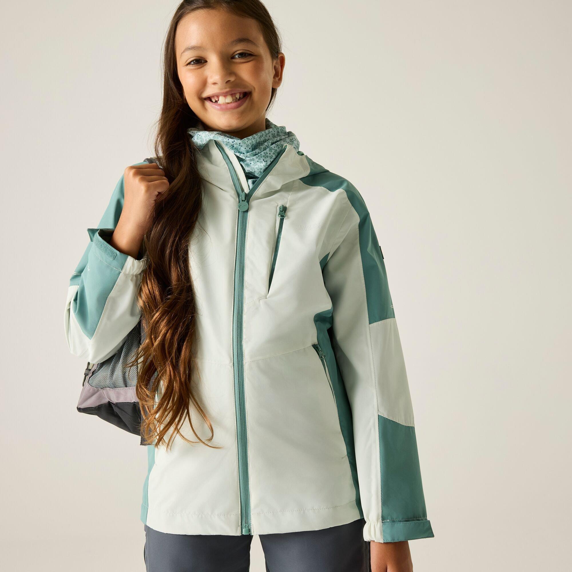 Regatta Boys Junior Calderdale Iii Waterproof Shell - Ivymossomist - 13 Years