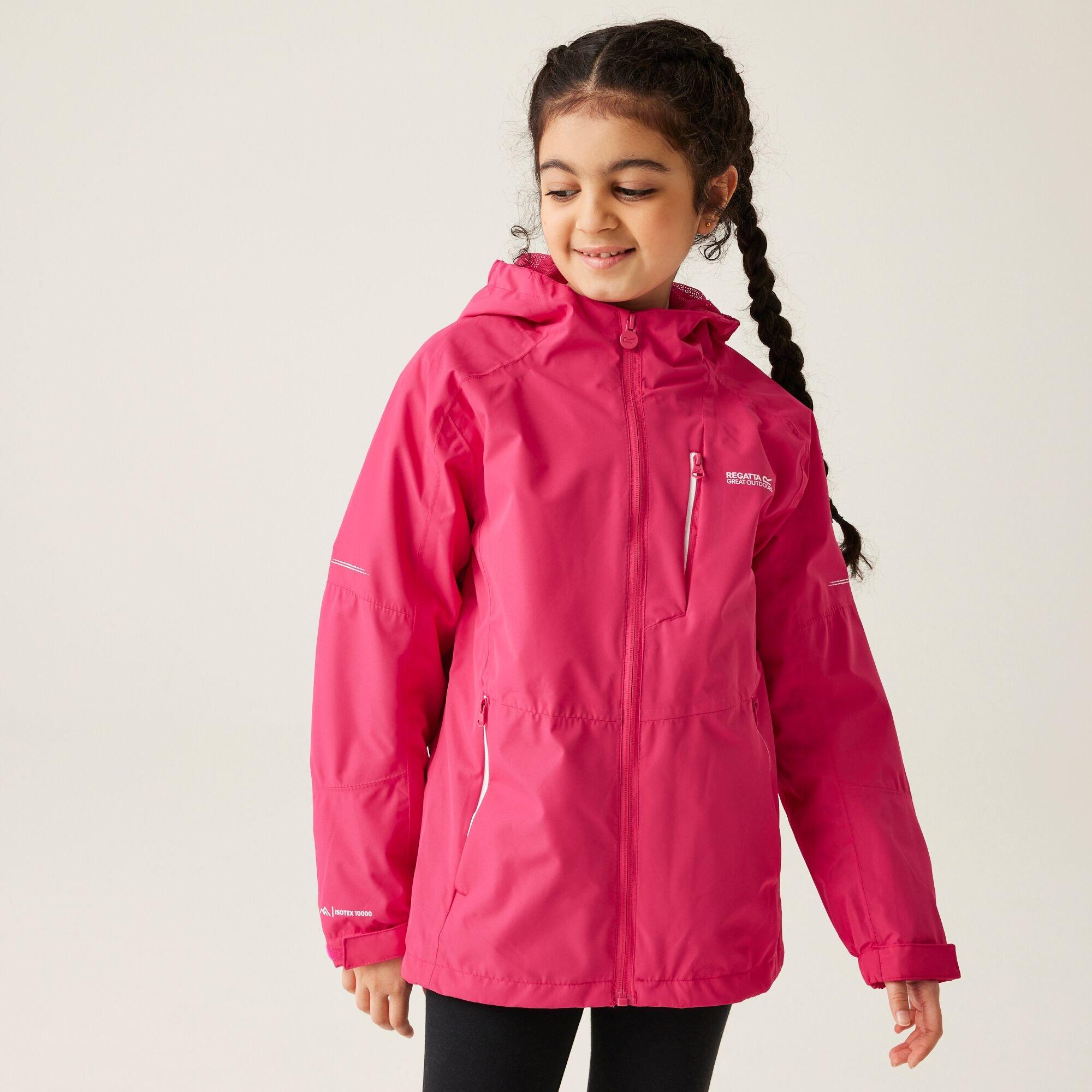 Pink Potion - Regatta - Junior Calderdale III  Waterproof Shell - 1