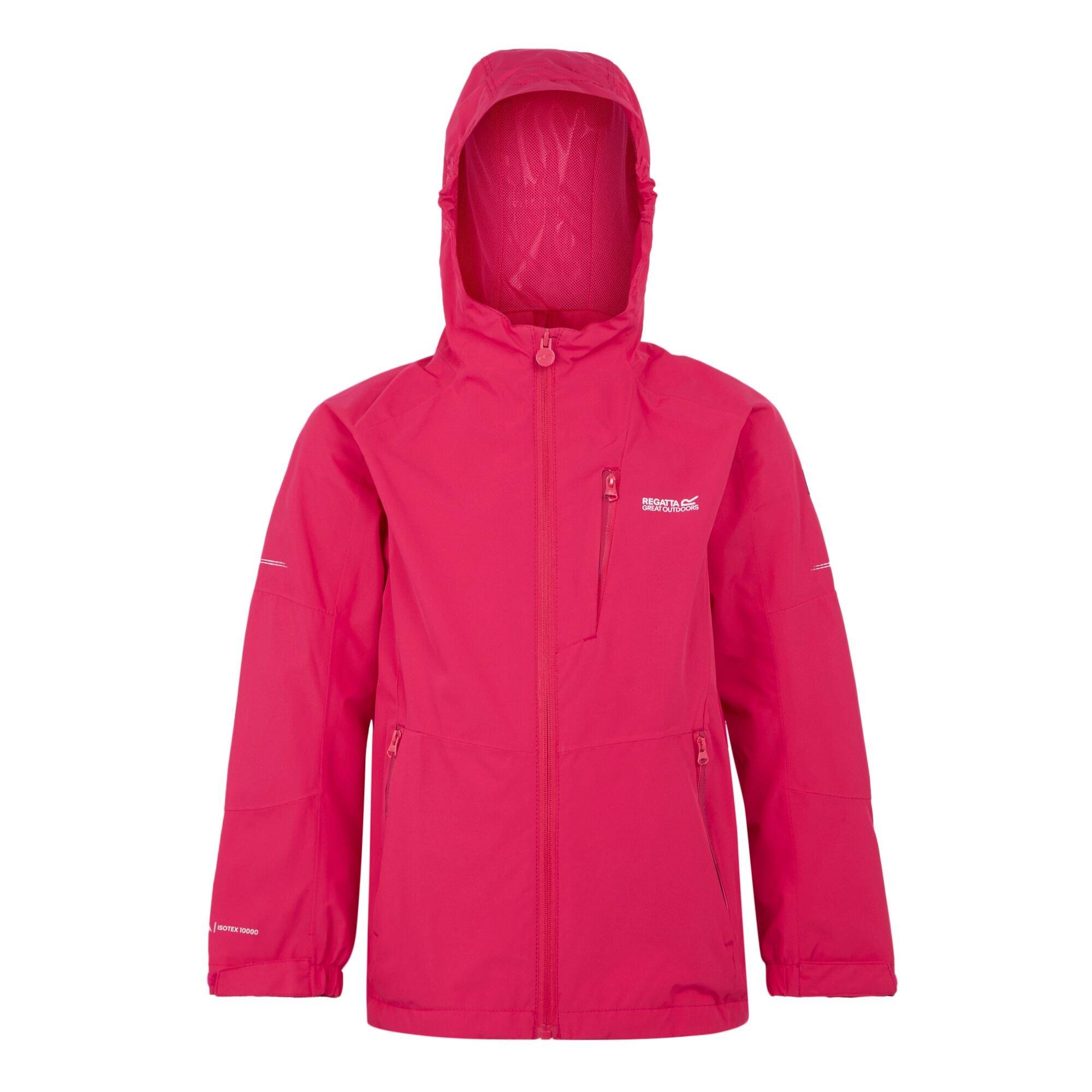 Pink Potion - Regatta - Junior Calderdale III  Waterproof Shell - 6
