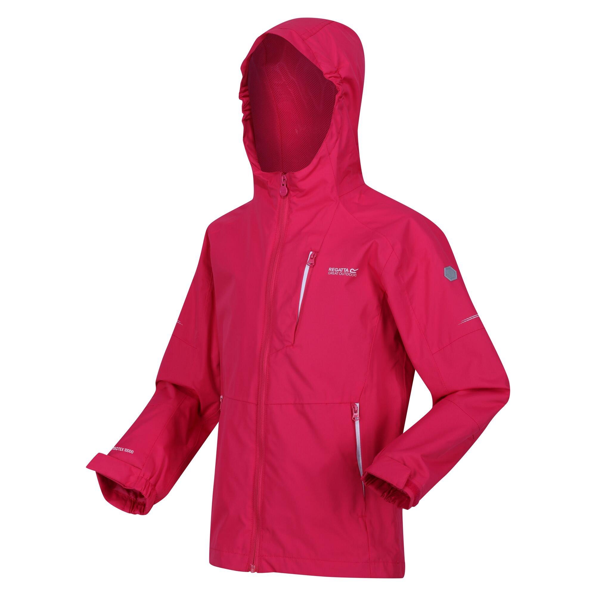 Pink Potion - Regatta - Junior Calderdale III  Waterproof Shell - 8