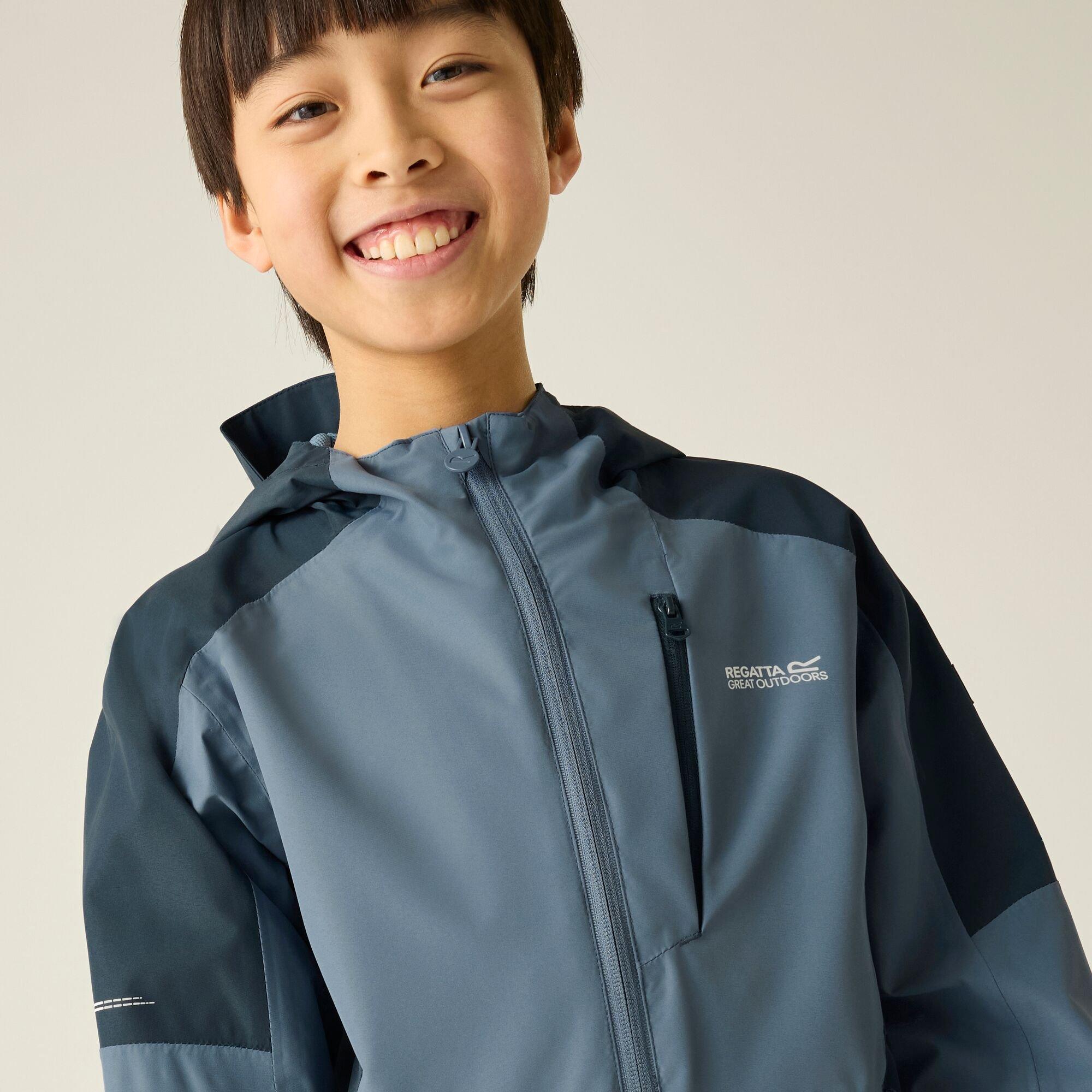 Chnabl/Ngsky - Regatta - Kids Calderdale III Waterproof Isotex Jacket - 5