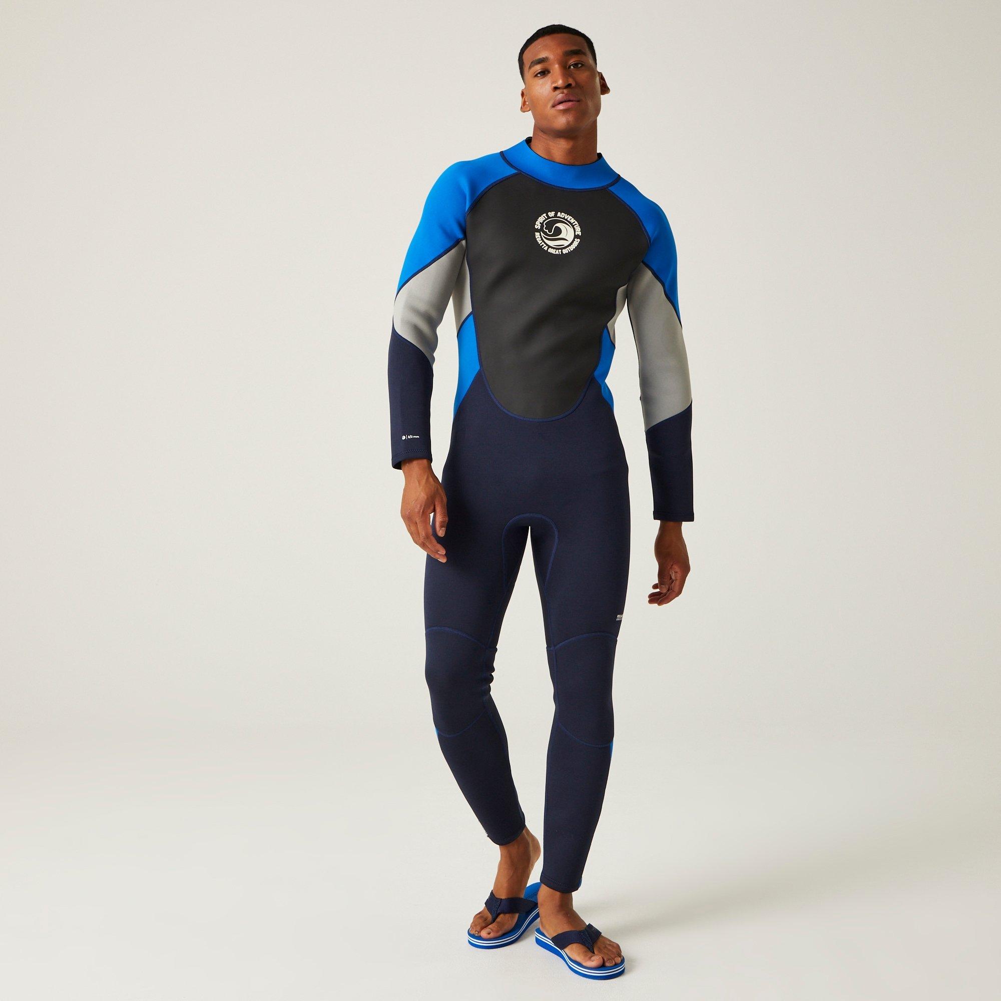 Regatta Men's Full Wetsuit - Navy/Oxfdblu - L/XL