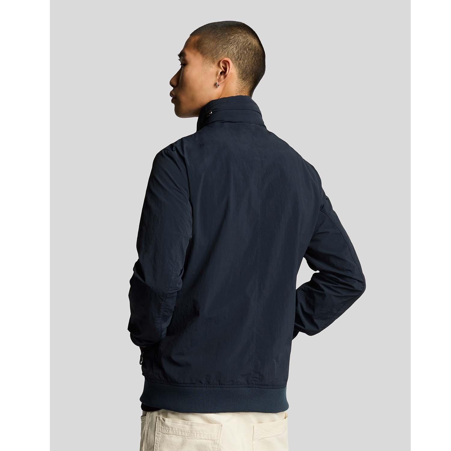 Blue - Lyle and Scott - Hooded Crinkle Nylon Pocket Jacket - 3