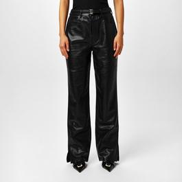 Anine Bing Leather Trousers