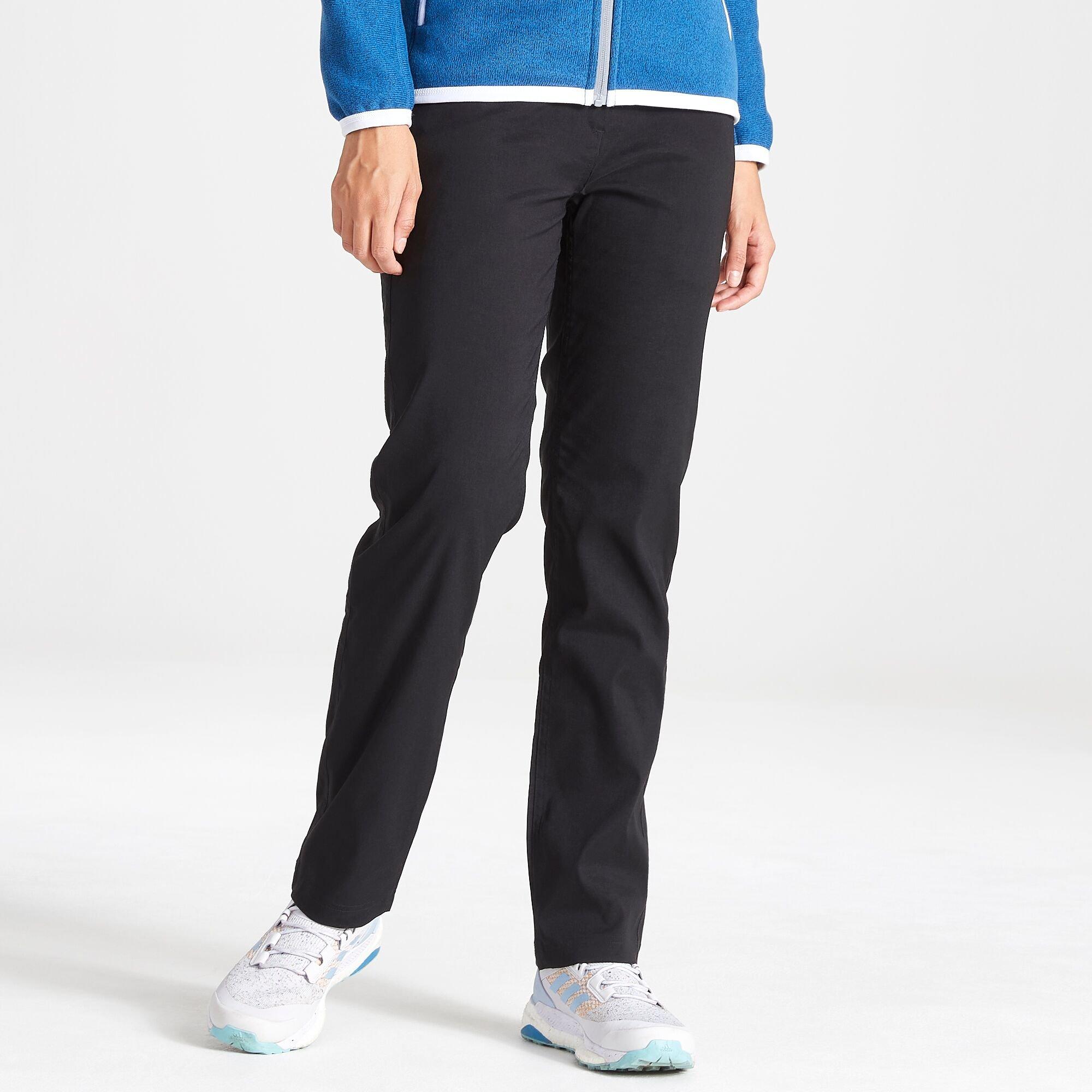 Craghoppers Women's Kiwi Pro Walking Trousers - Black - 18L